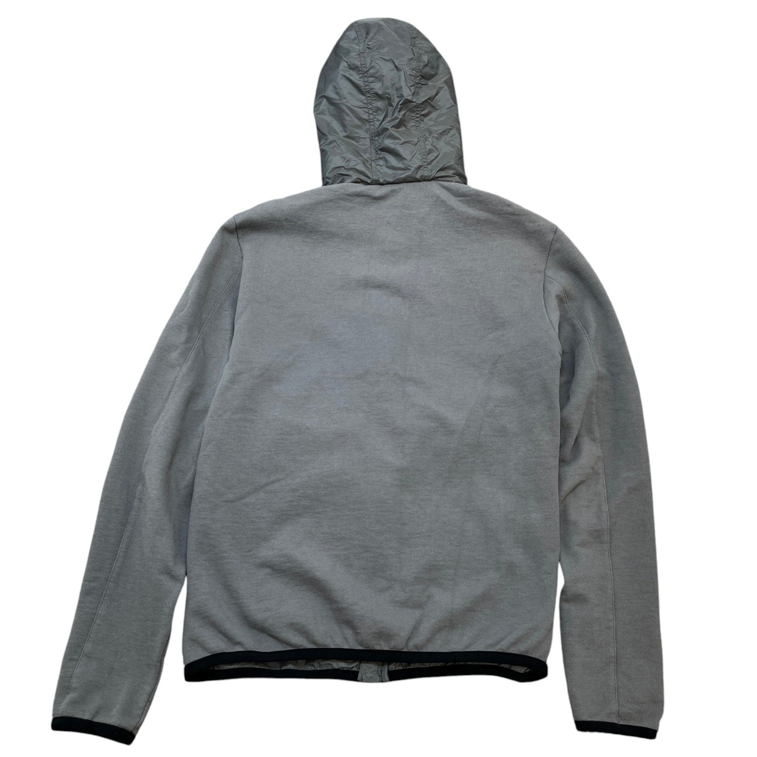 Men's Logo Patch Jacket Grey Size S