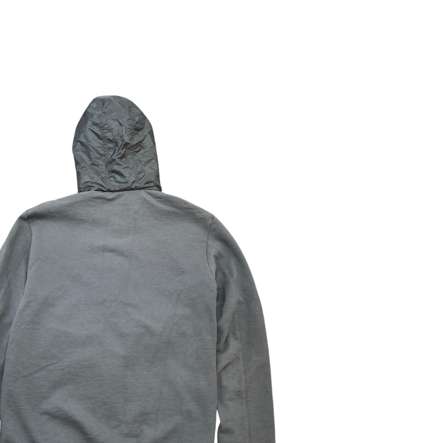 Men's Logo Patch Jacket Grey Size S
