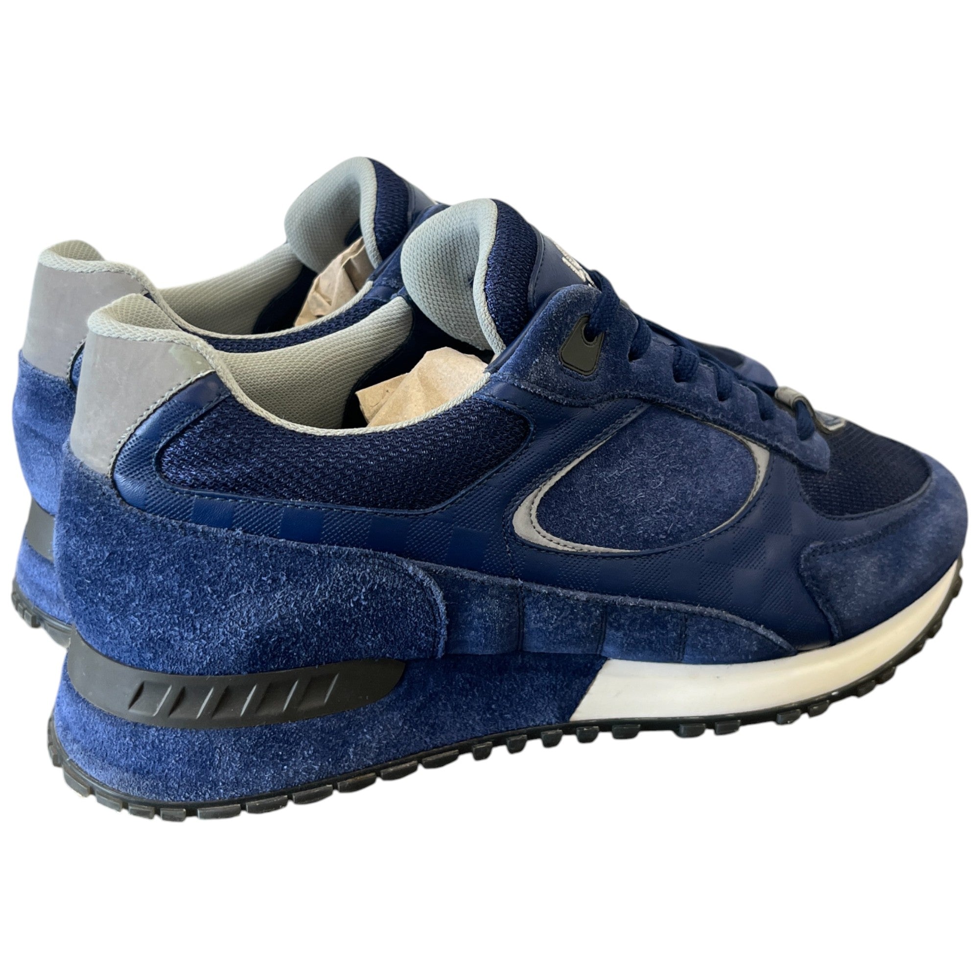 Men's Run Away Low Trainers Navy Size EU 40 / UK 6