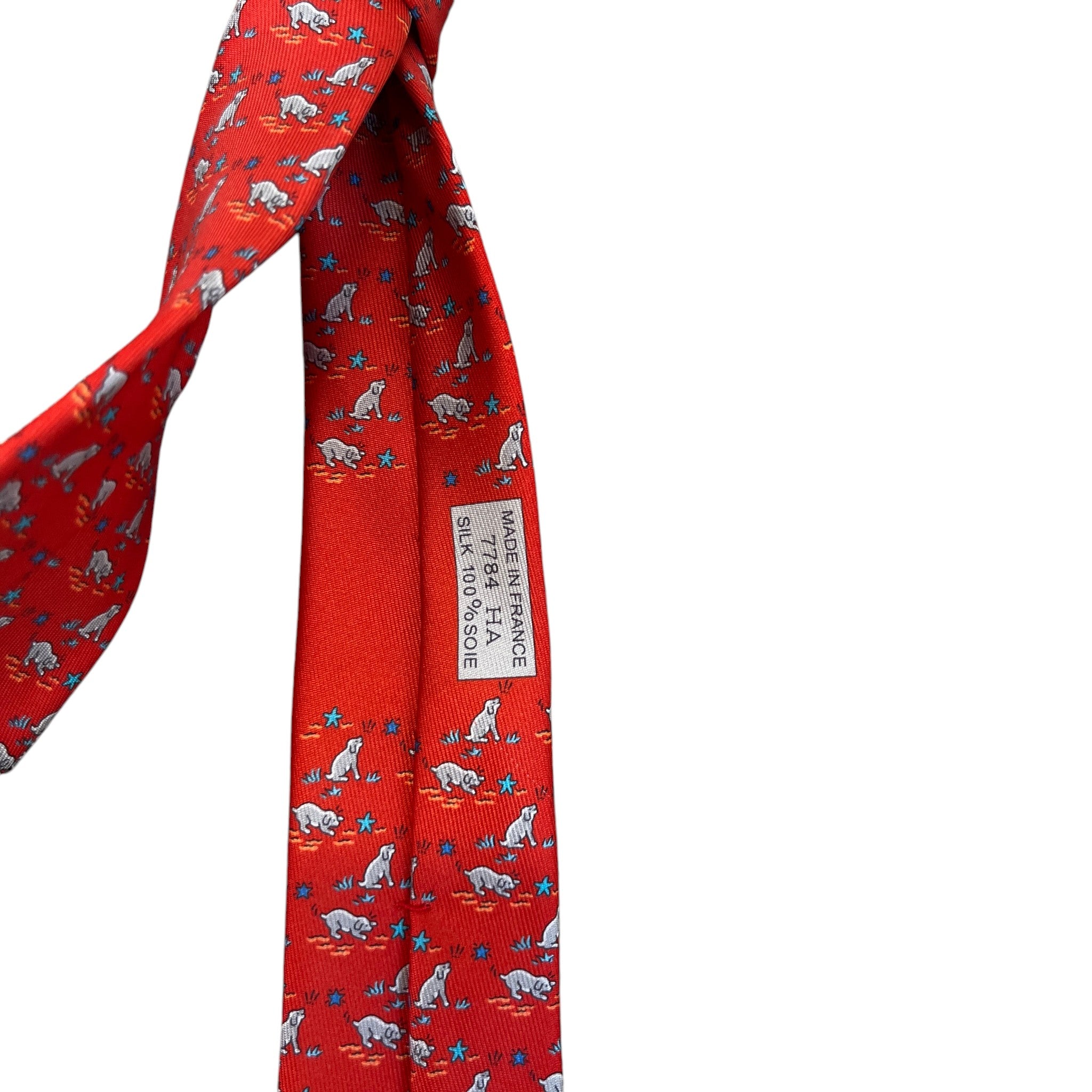 Men's Puppy Dream Tie Red