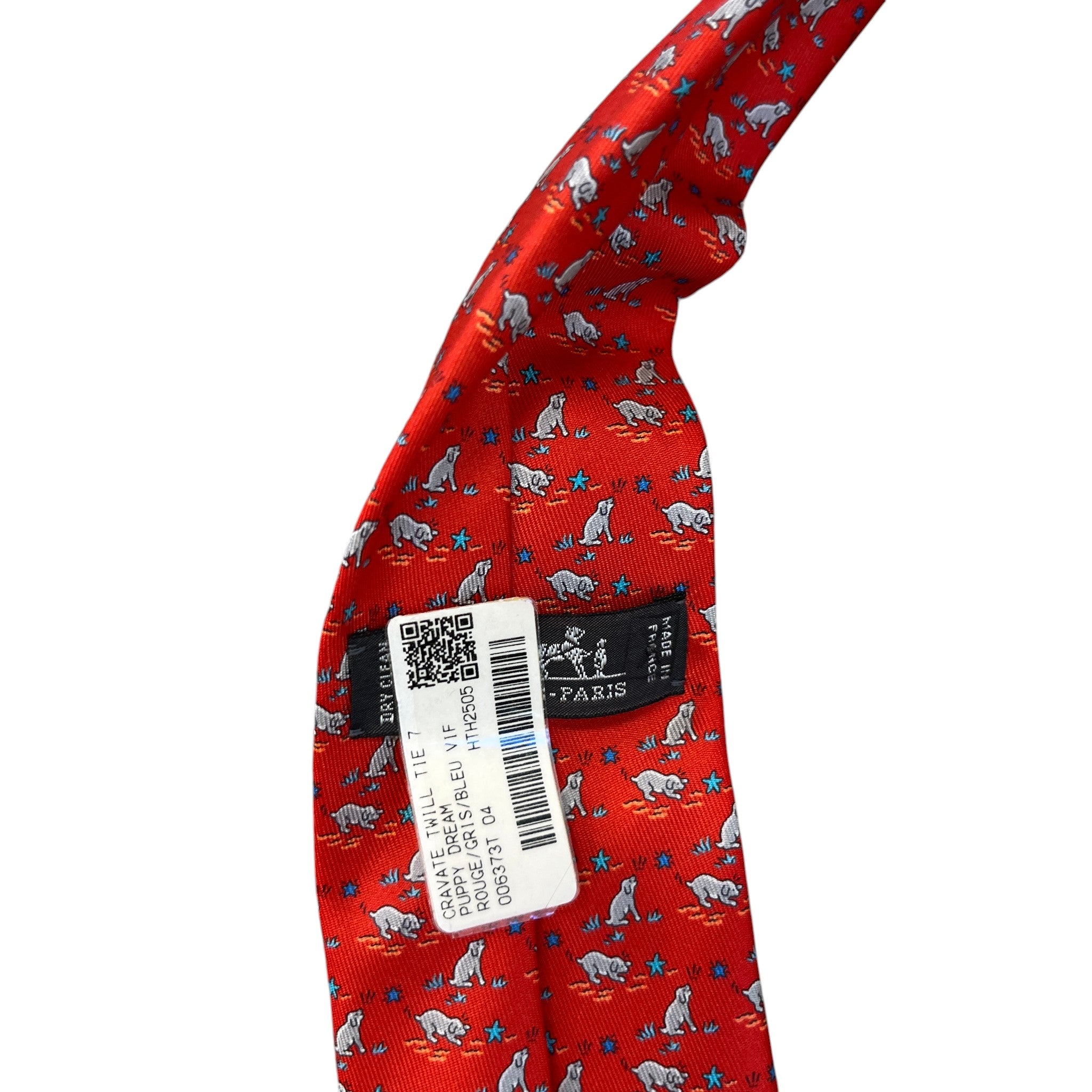 Men's Puppy Dream Tie Red
