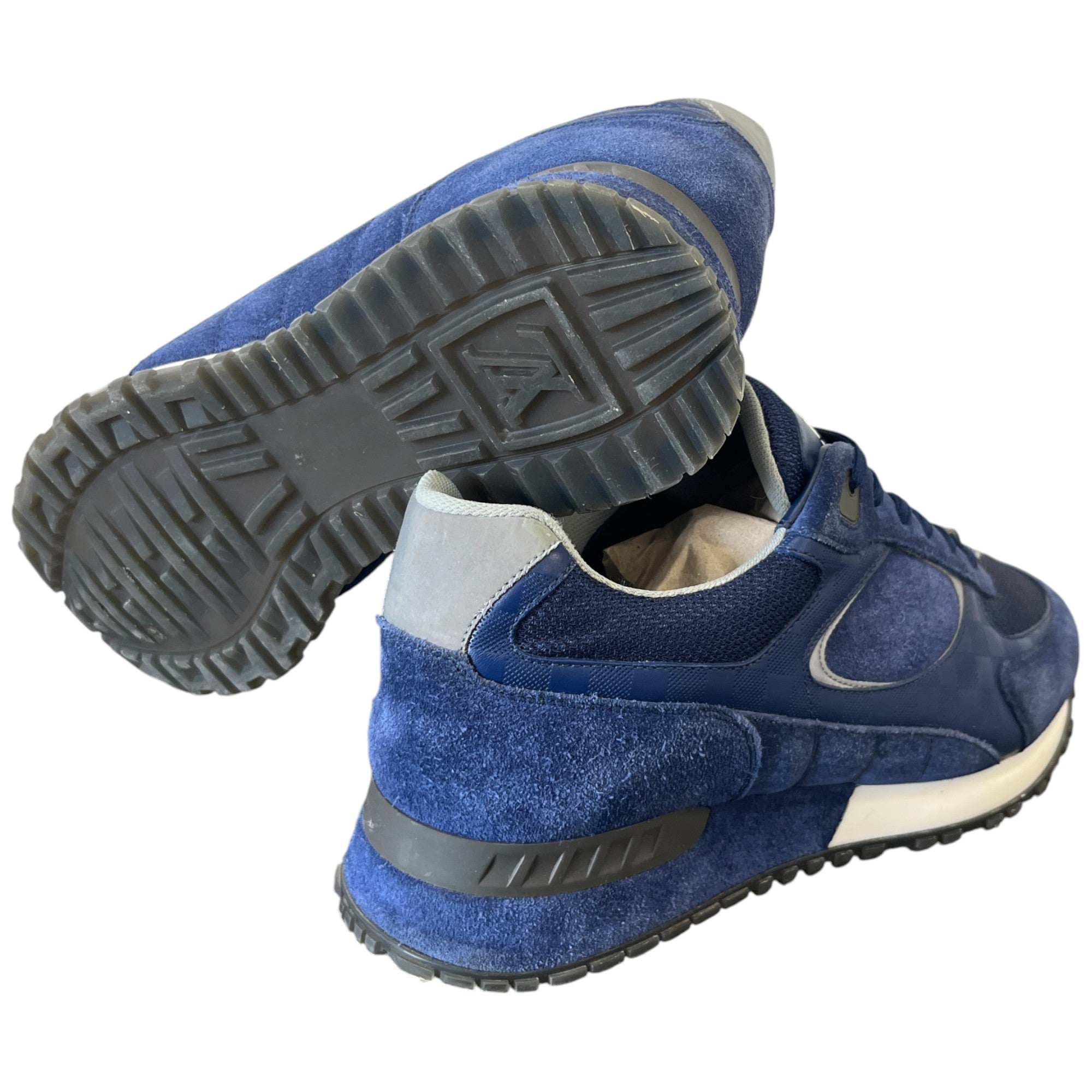 Men's Run Away Low Trainers Navy Size EU 40 / UK 6