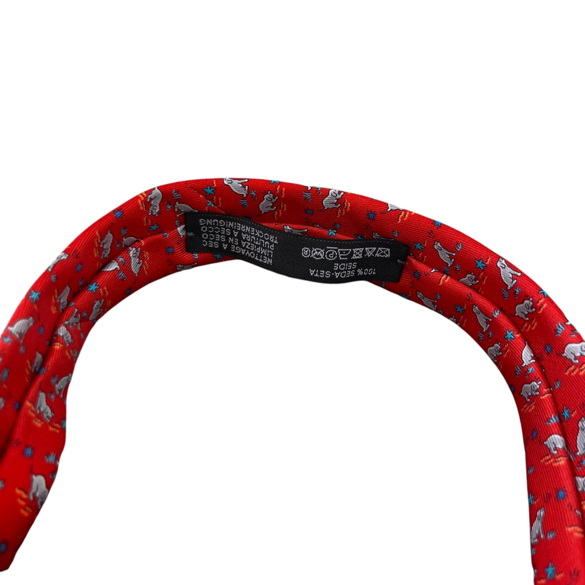 Men's Puppy Dream Tie Red