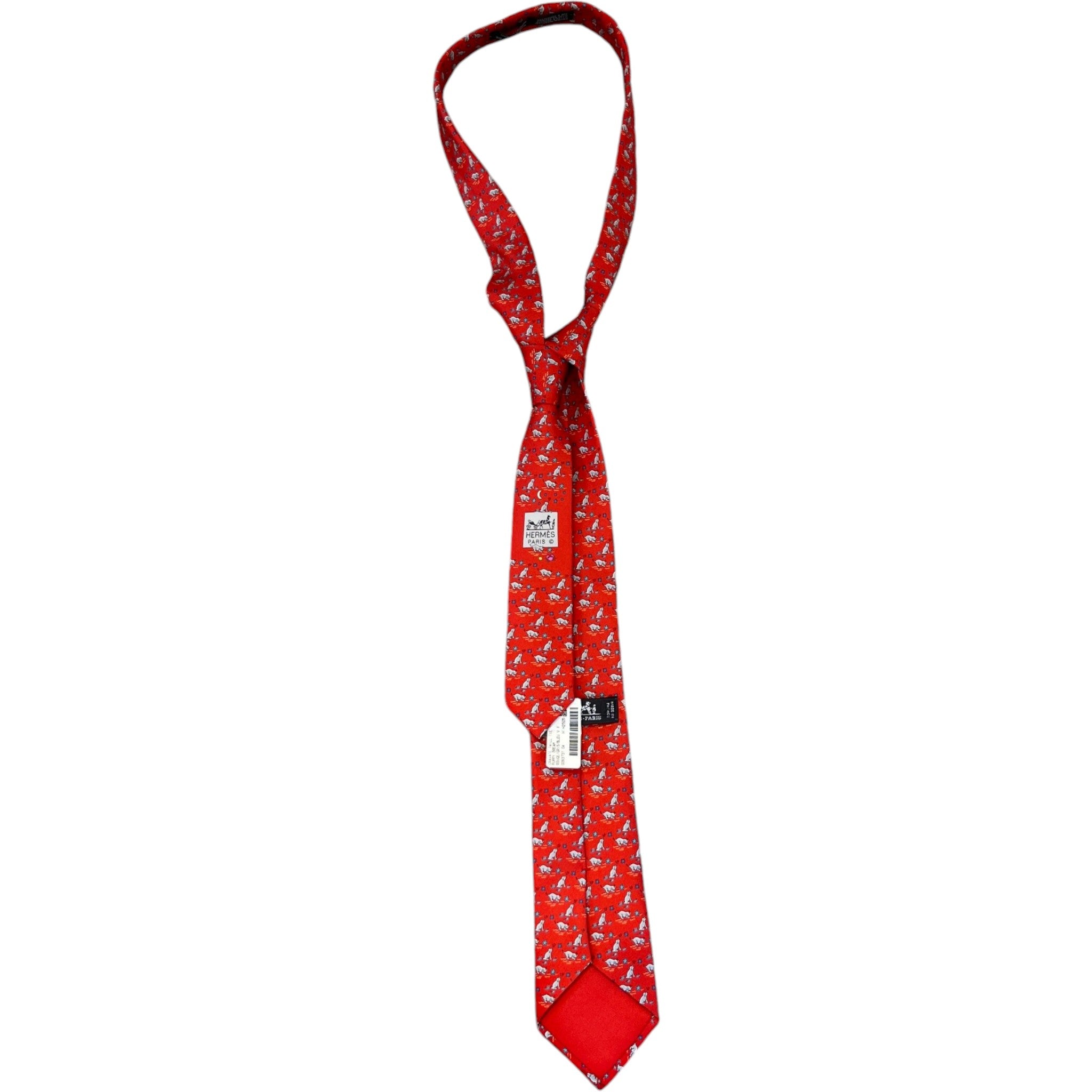 Men's Puppy Dream Tie Red