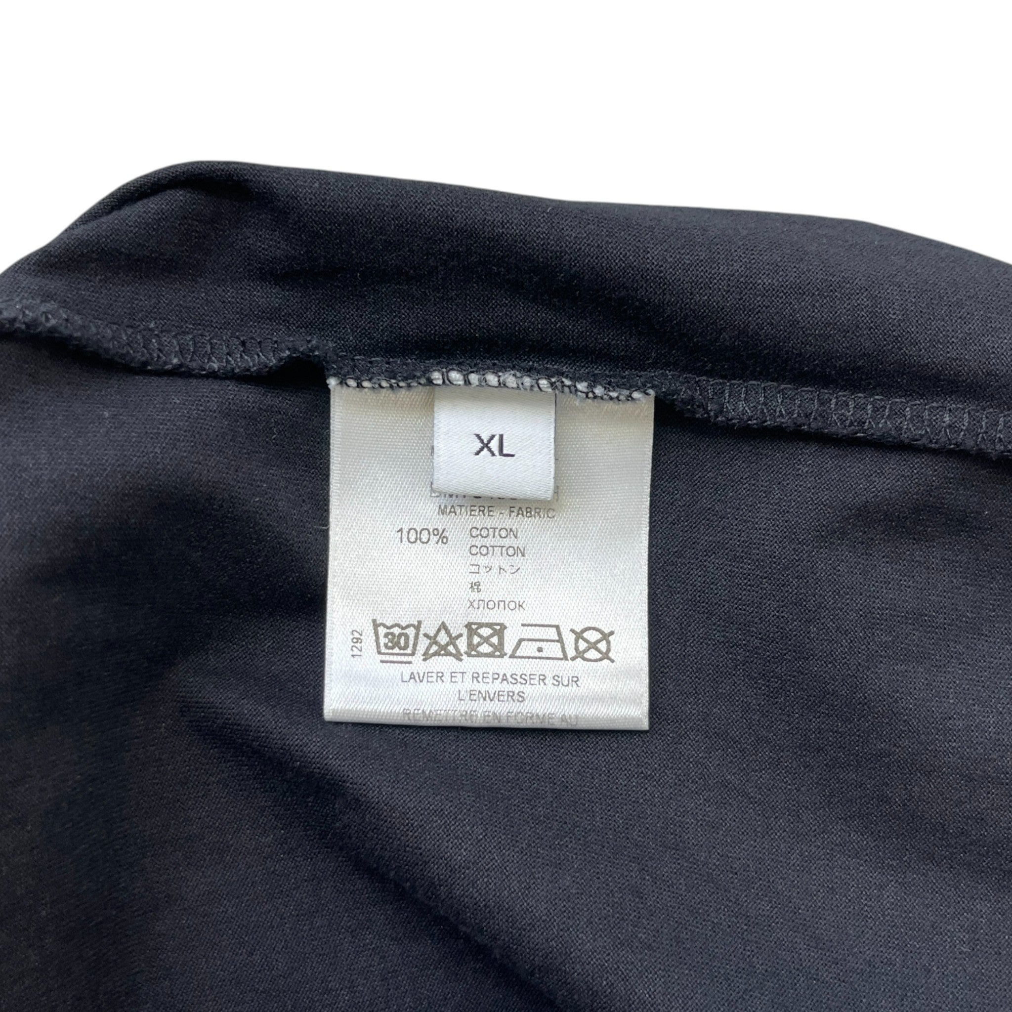 Men's Shark Oversized Columbian Fit T-Shirt Black Size XL