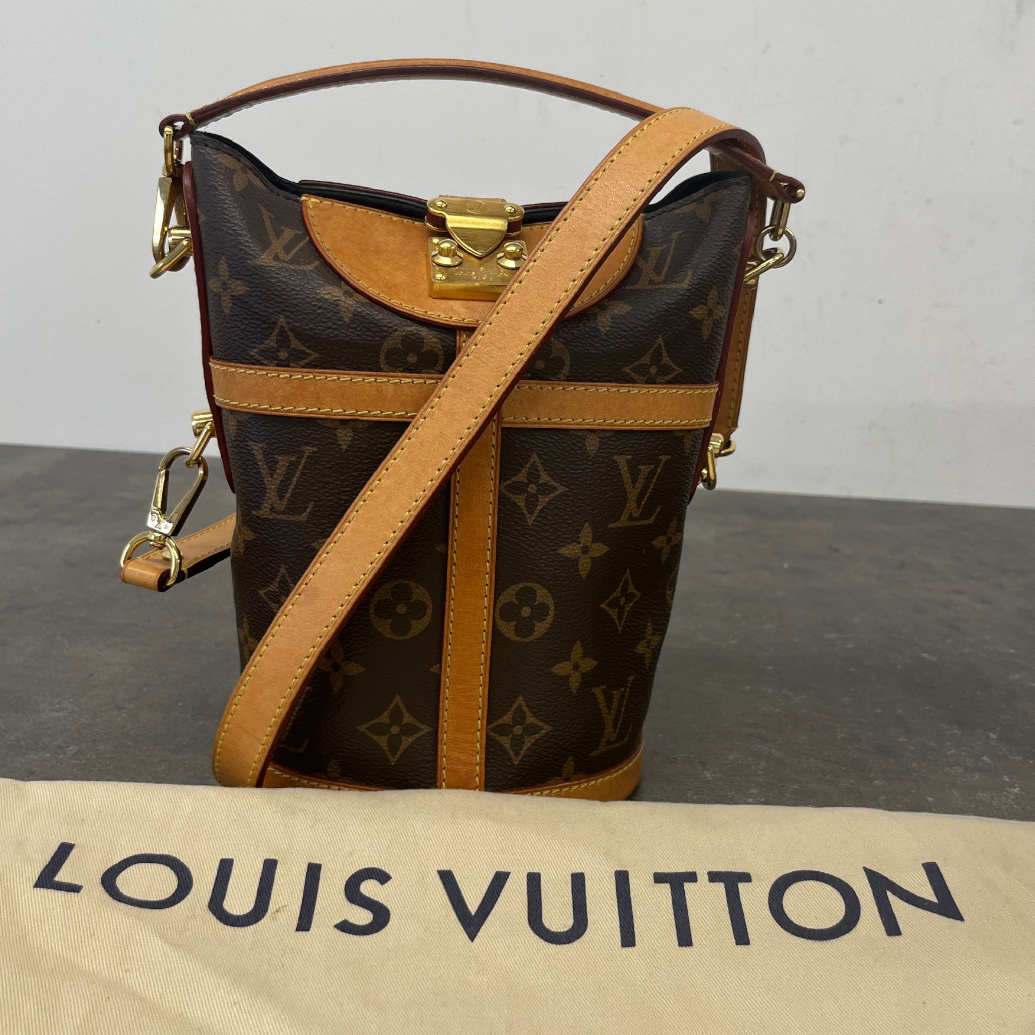 Women's Monogram Duffle Bag Brown