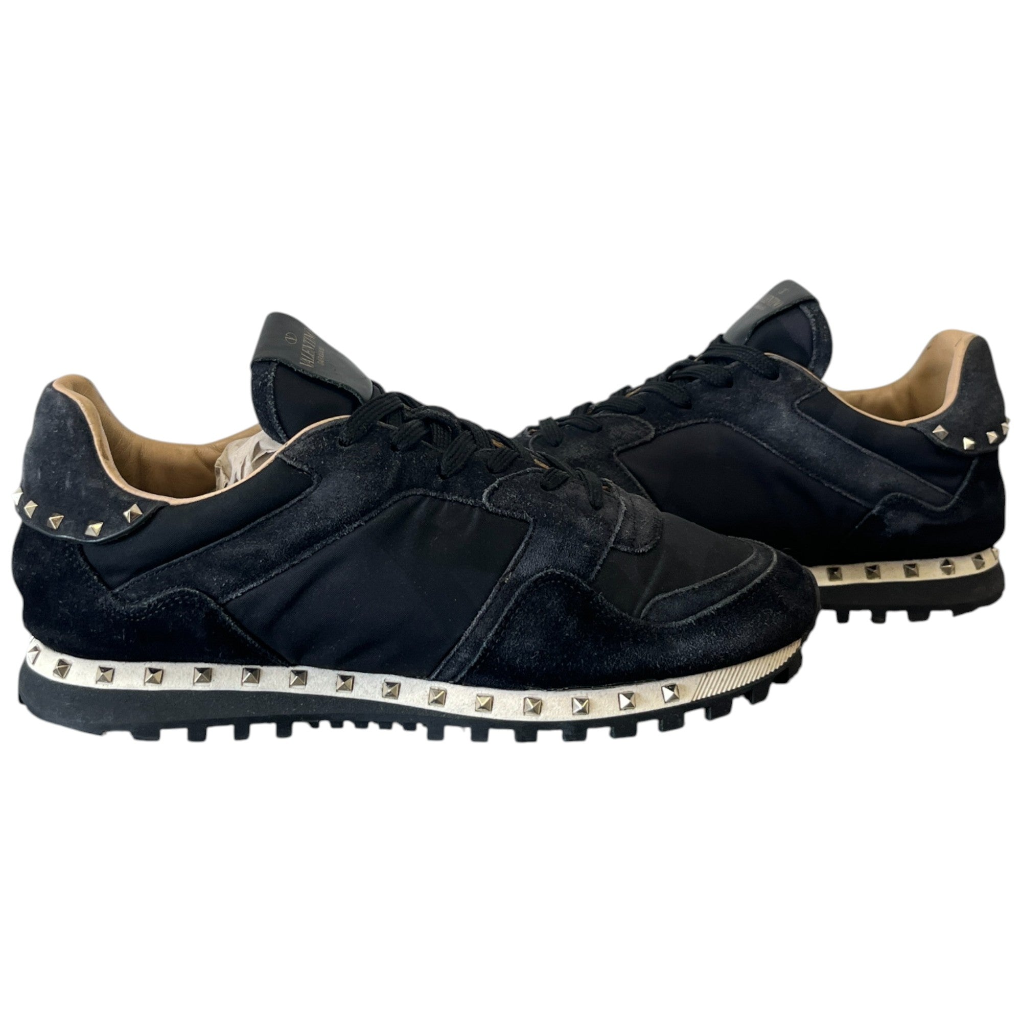 Men's Rock Runners Low Trainers Black Size EU 41 / UK 7