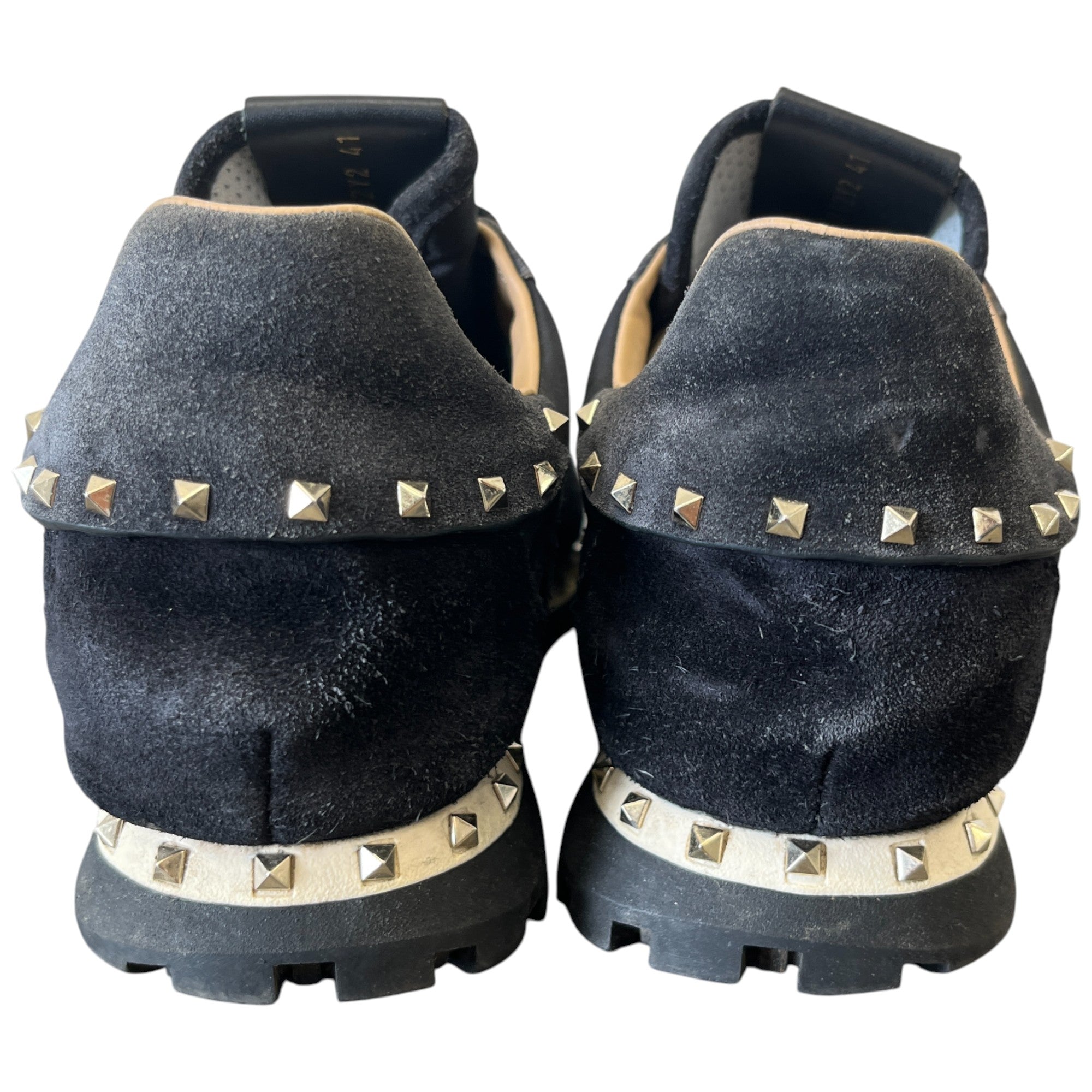 Men's Rock Runners Low Trainers Black Size EU 41 / UK 7