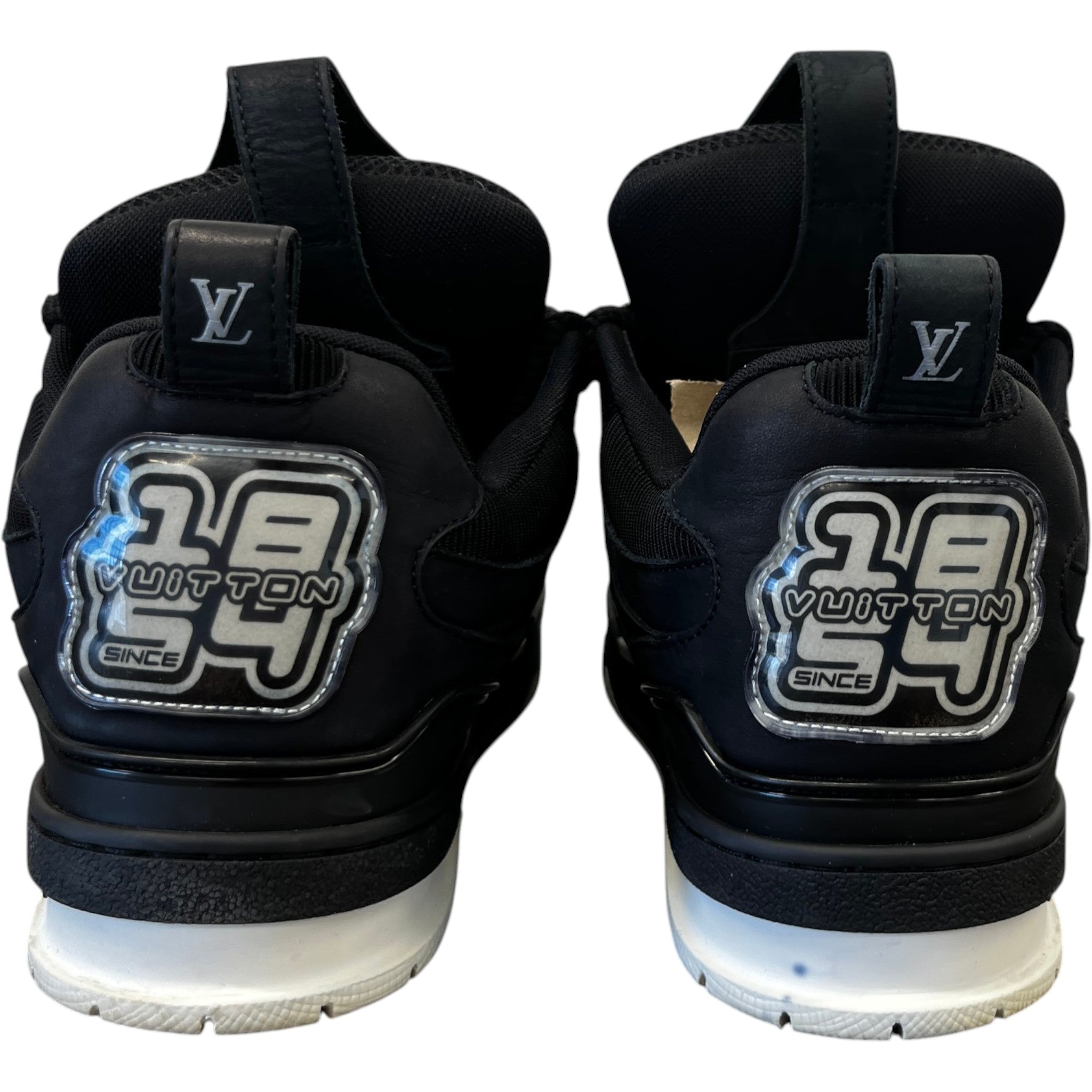 Men's Lv Skate Low Trainers Black Size EU 39.5 / UK 5.5