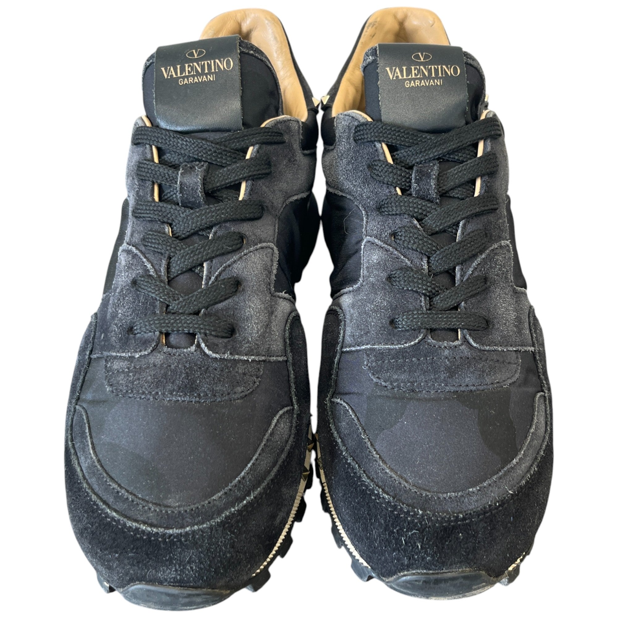 Men's Rock Runners Low Trainers Black Size EU 41 / UK 7