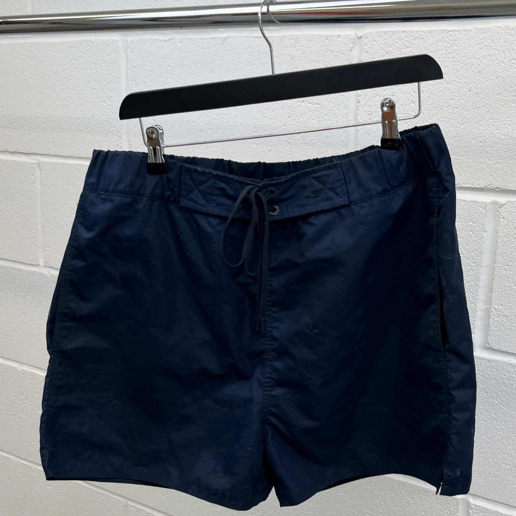 Men's Monogram 3D Pocket Swim Shorts Navy Size L