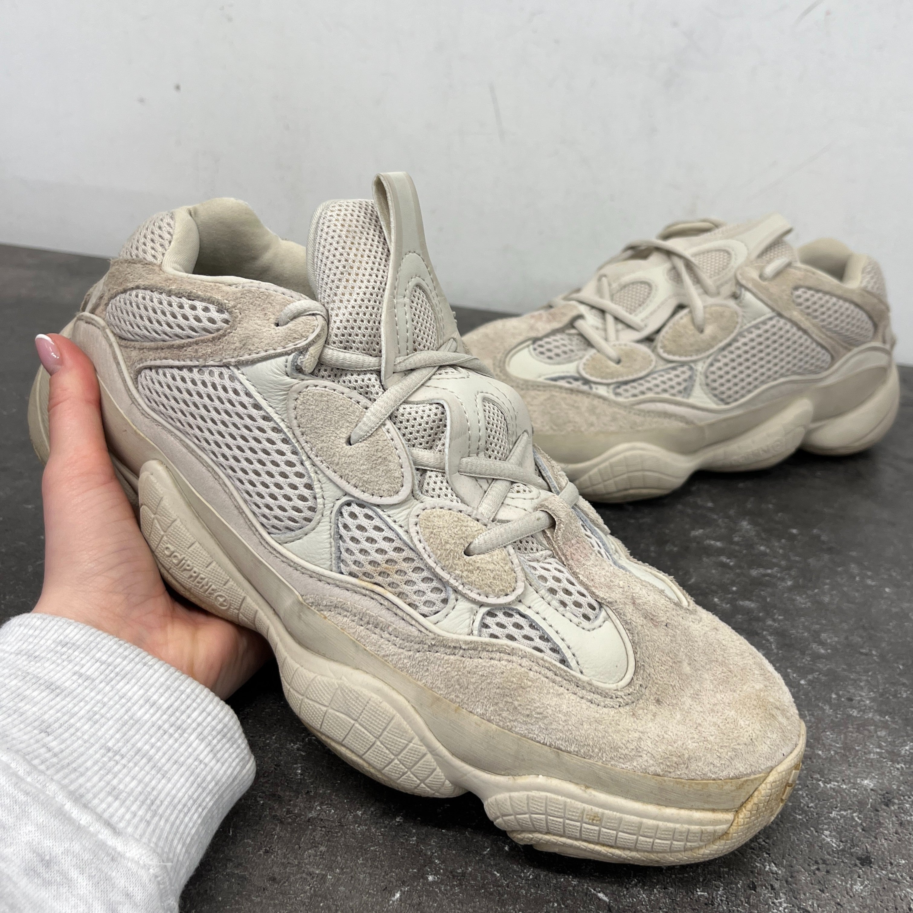 Men's 500 Low Trainers Beige Size EU 44 / UK 10