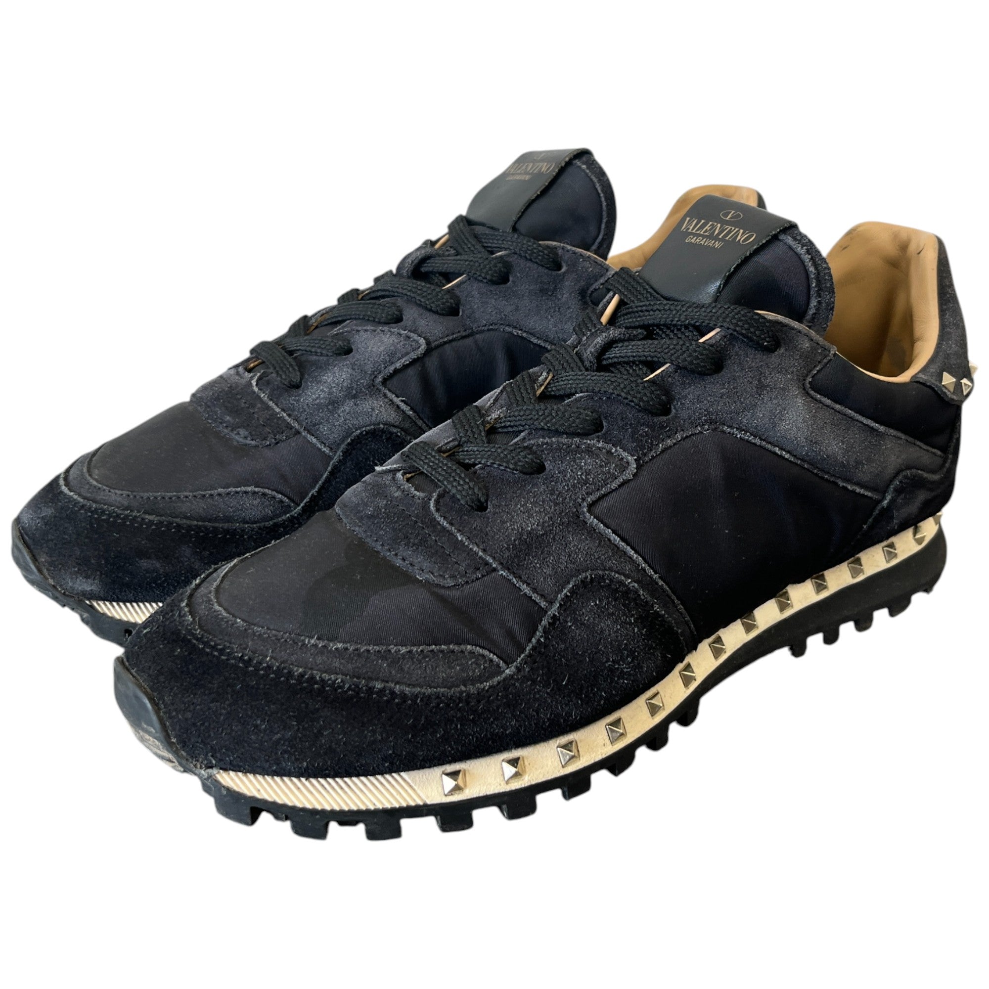 Men's Rock Runners Low Trainers Black Size EU 41 / UK 7