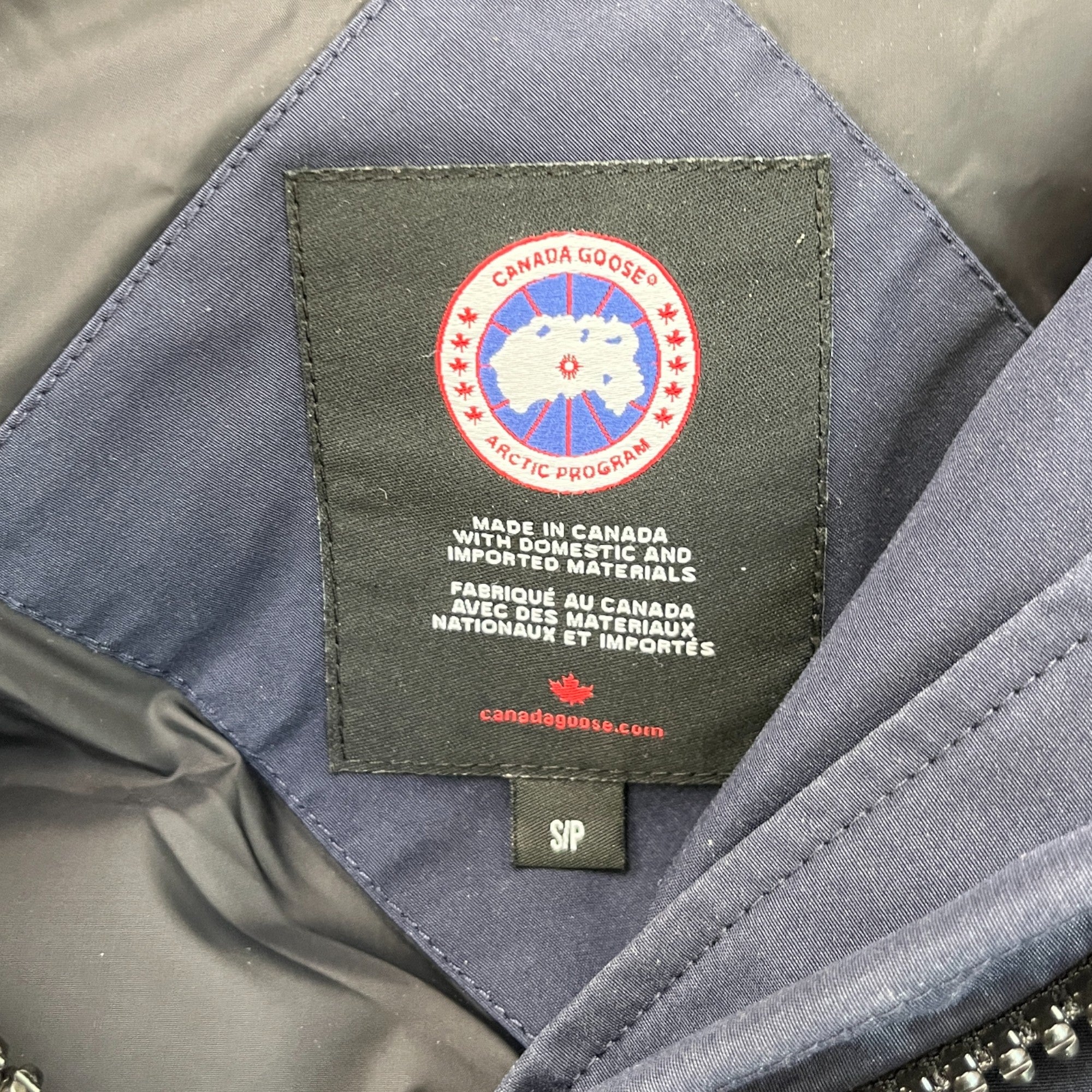 Women's Trillium Parka Down Jacket Navy Size S