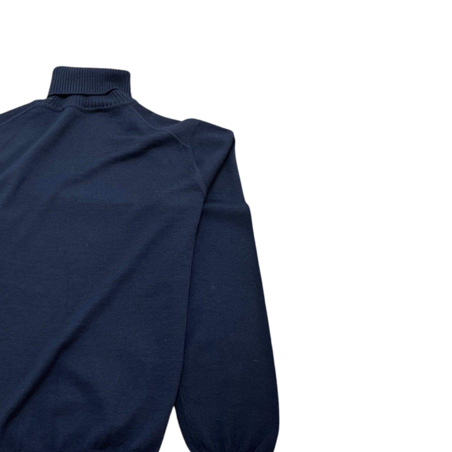 Men's Heart Intarsia Jumper Navy Size XL