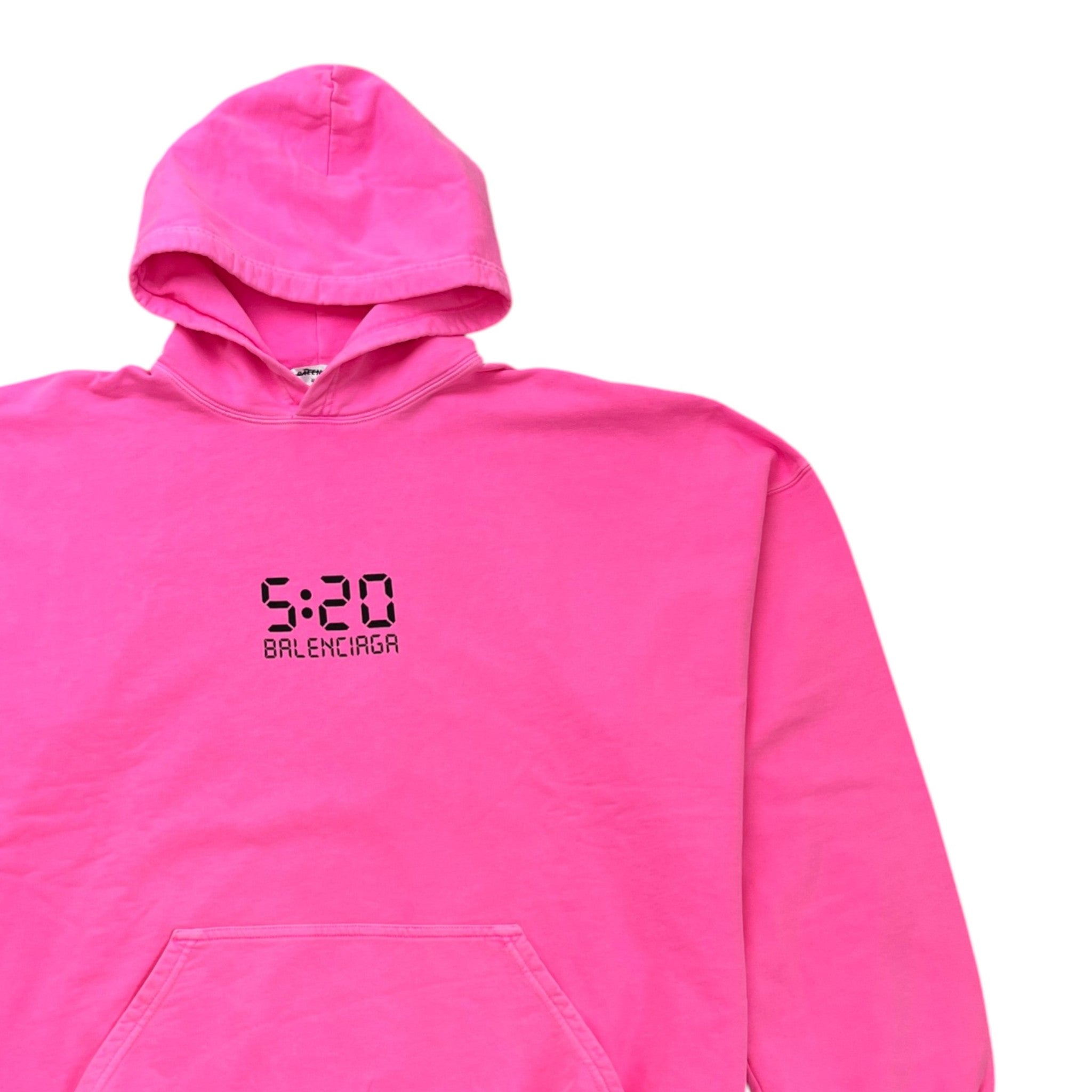 Men's 5:20 Graphic Logo Hoodie Pink Size XXL