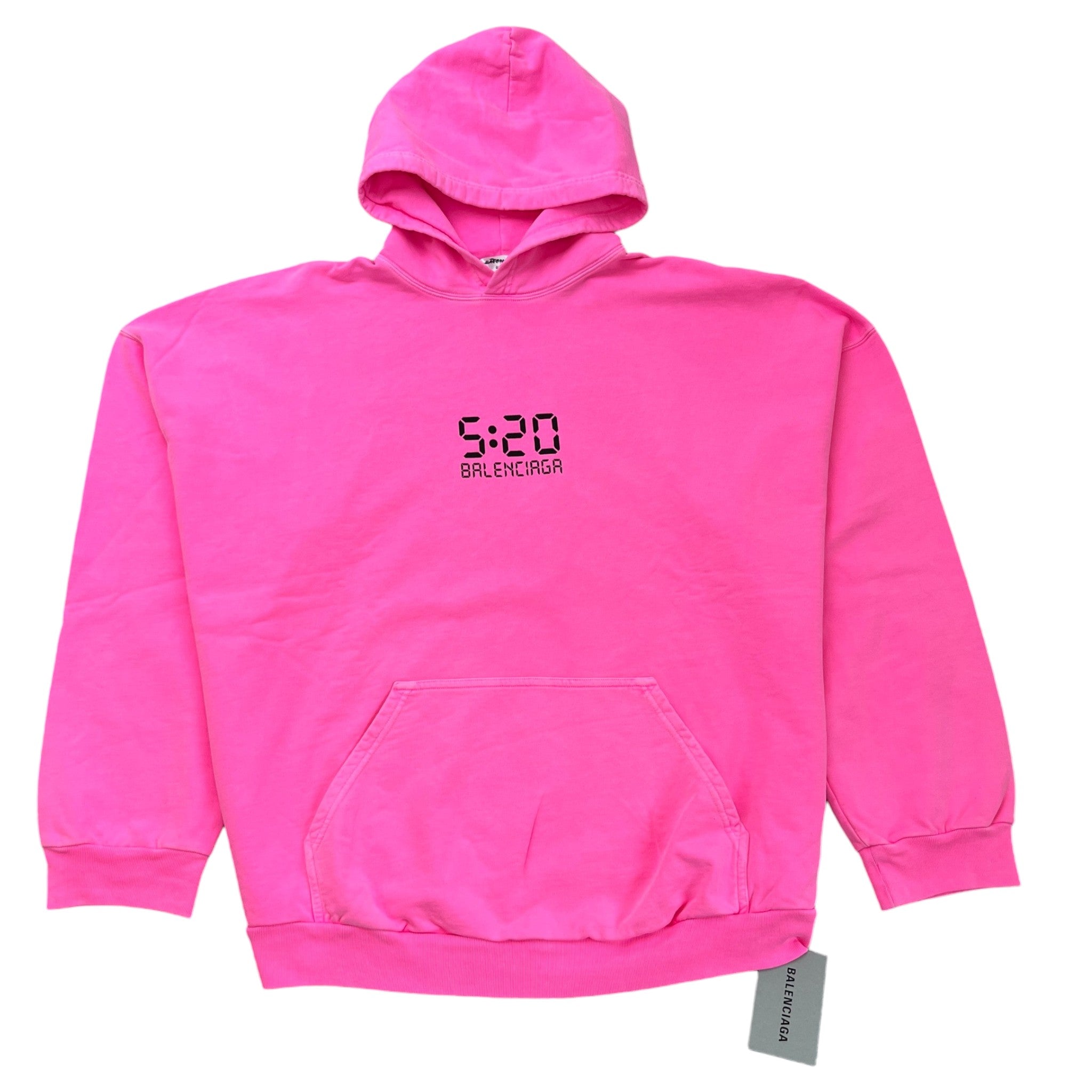 Men's 5:20 Graphic Logo Hoodie Pink Size XXL