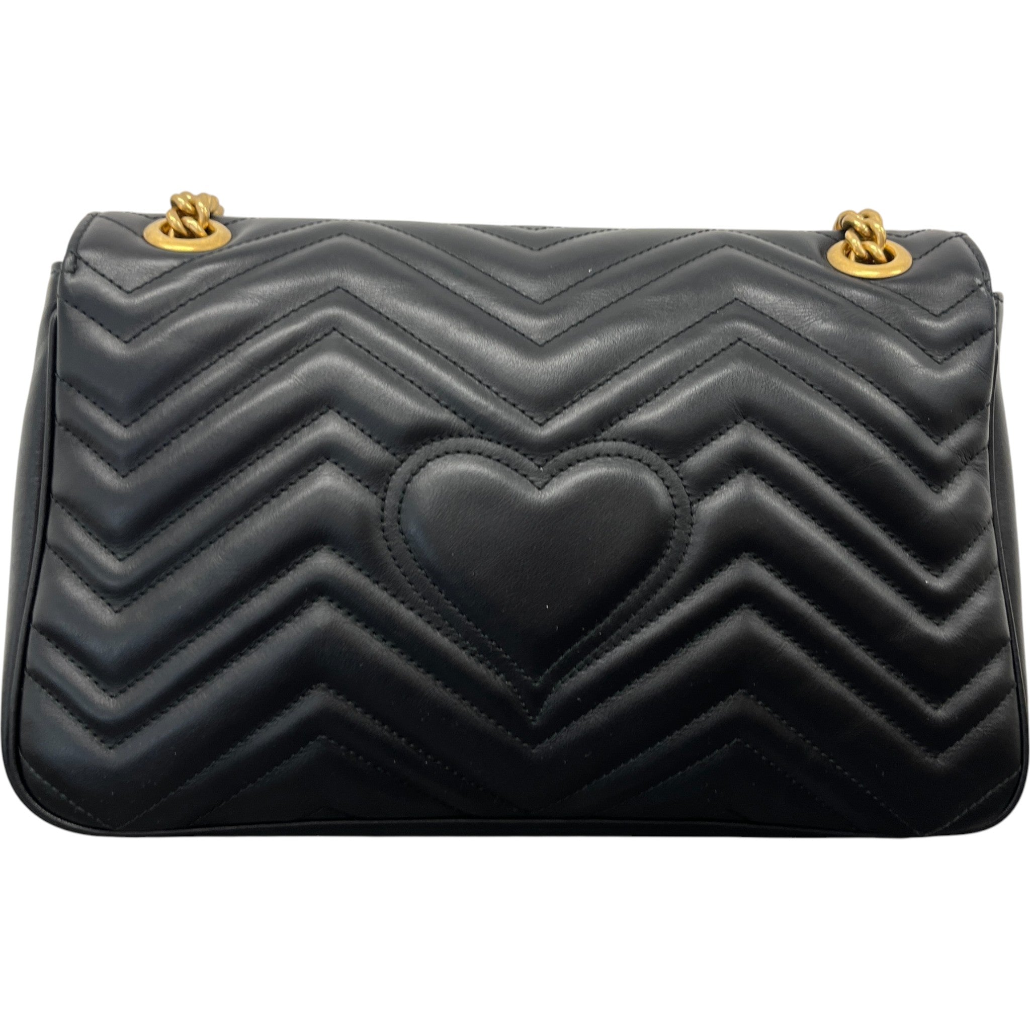 Women's Gg Marmont Medium Handbag Black
