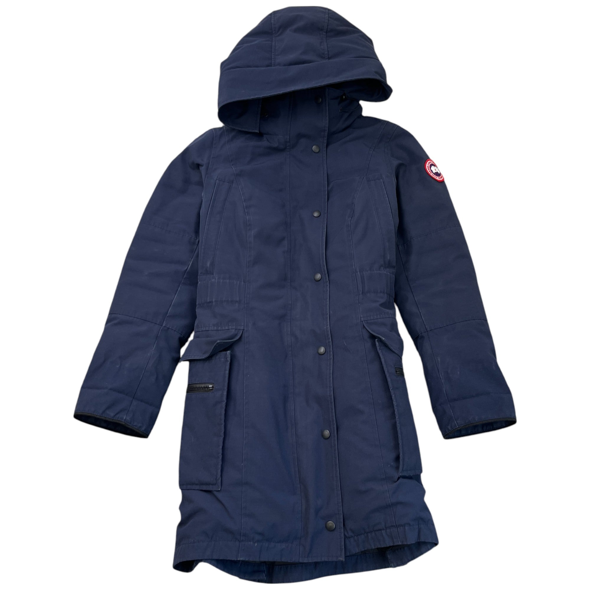 Women's Trillium Parka Down Jacket Navy Size S
