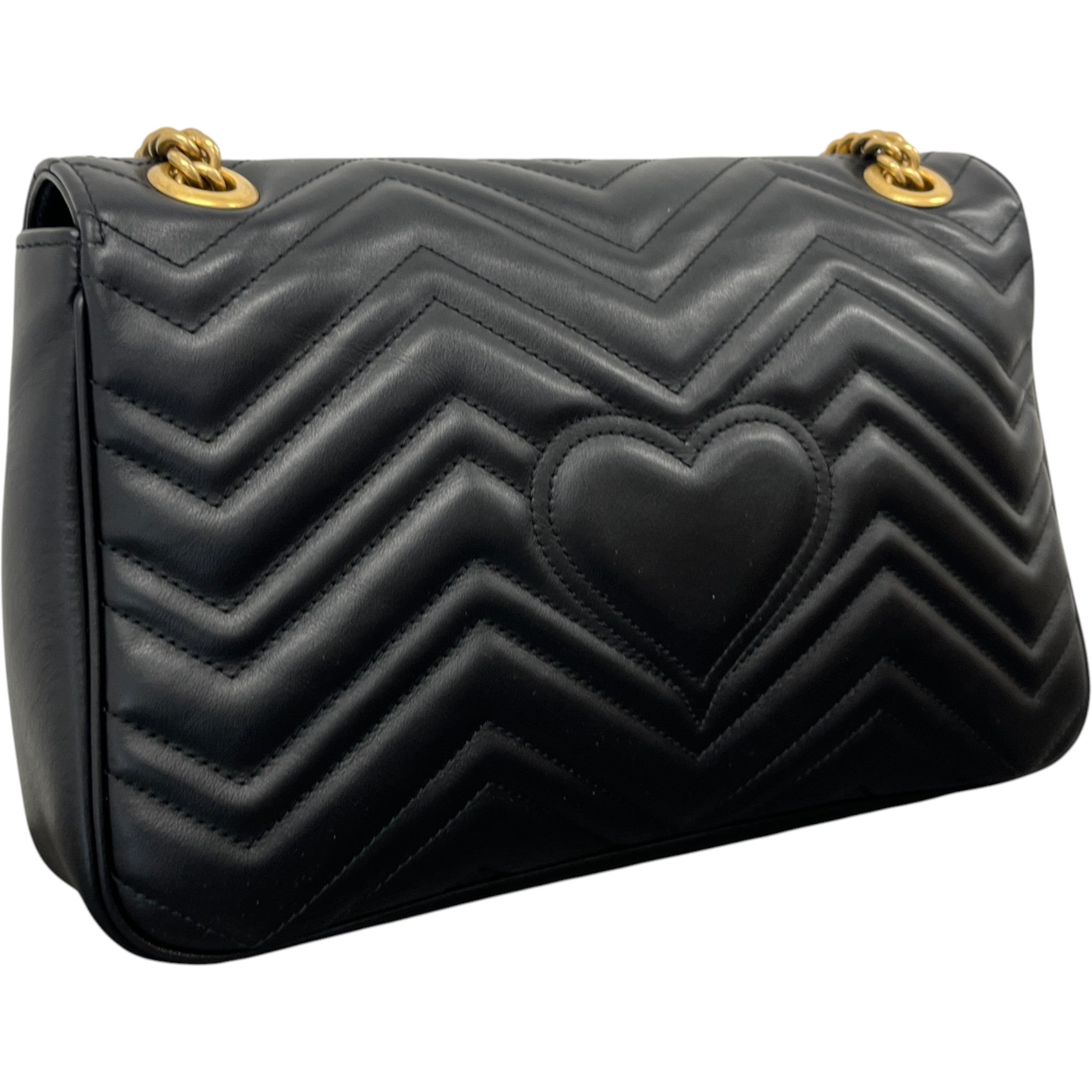 Women's Gg Marmont Medium Handbag Black