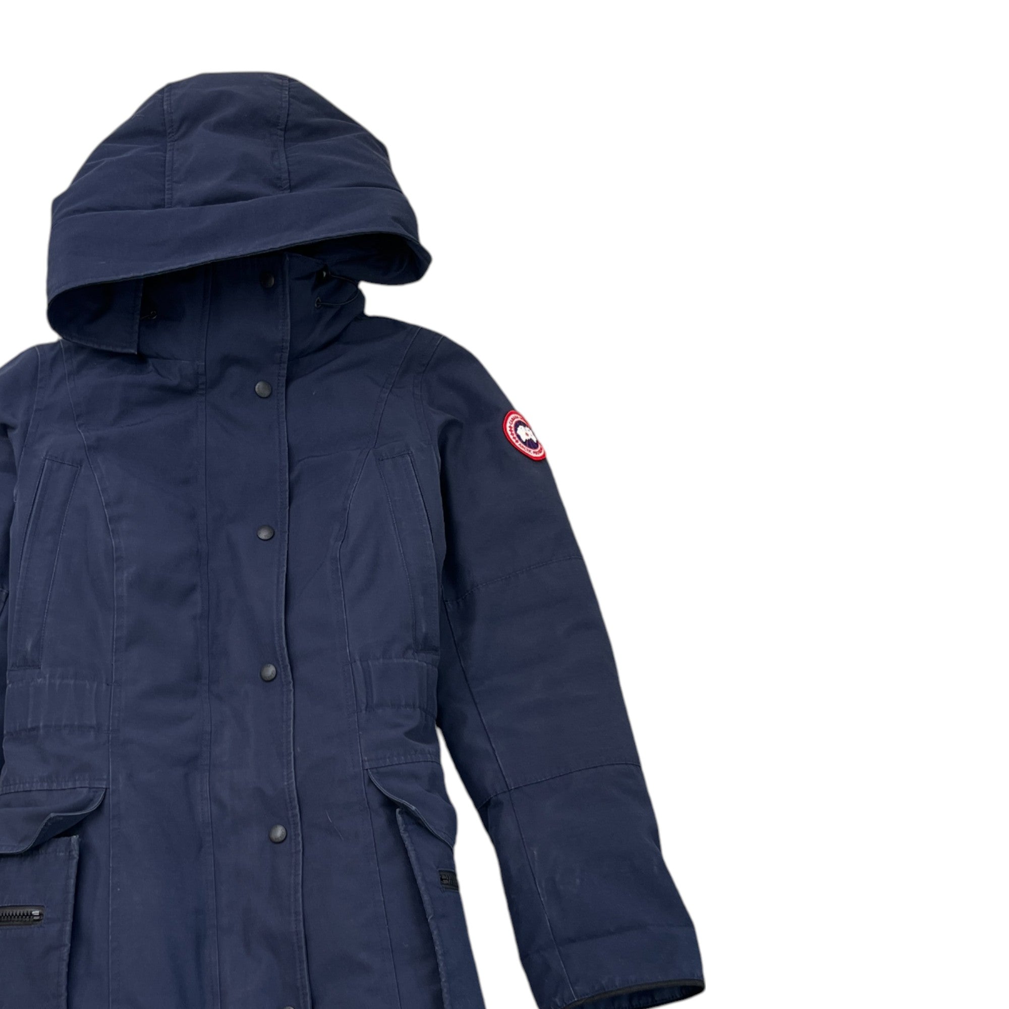 Women's Trillium Parka Down Jacket Navy Size S