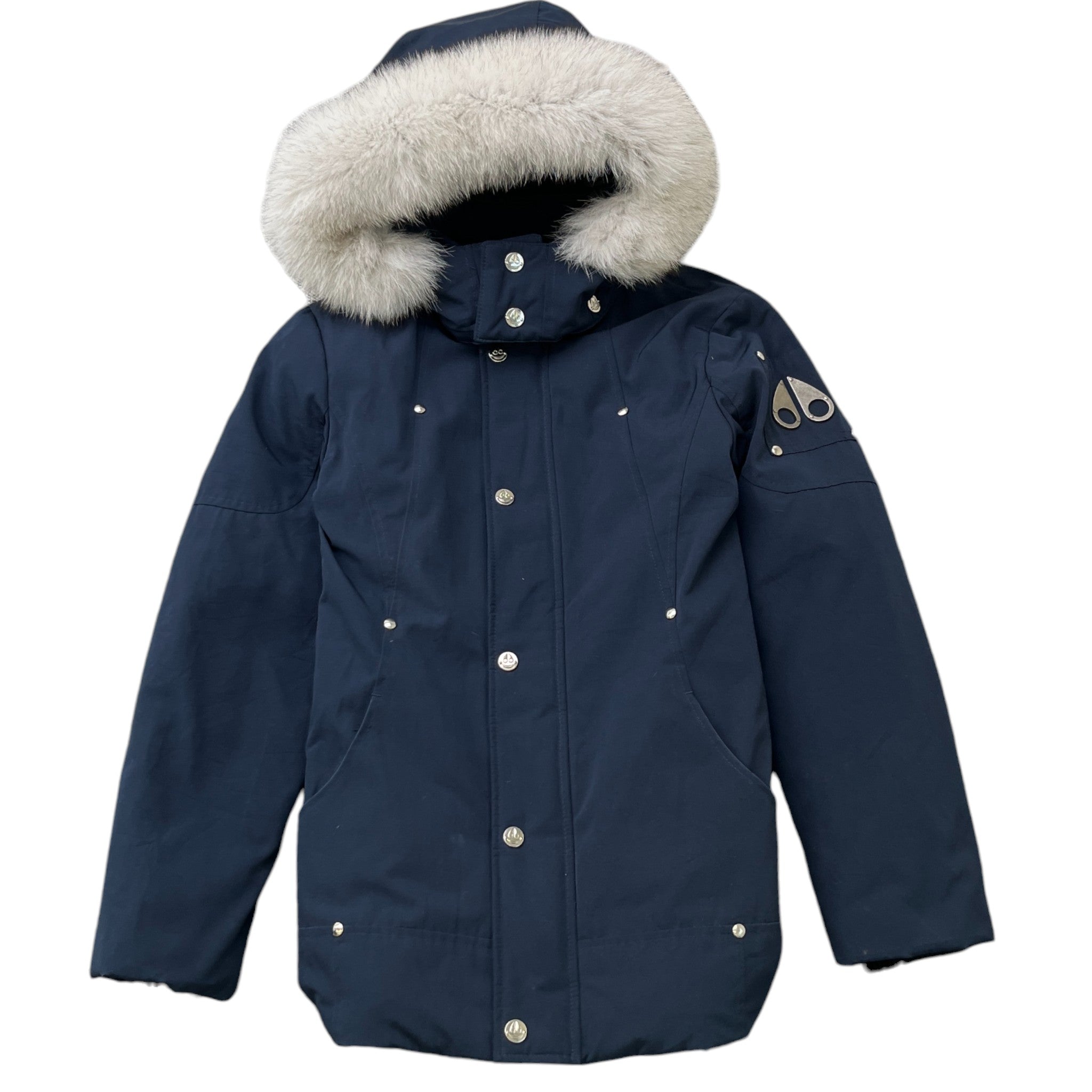 Men's 3Q Junior 10-12 Down Jacket Navy Size M