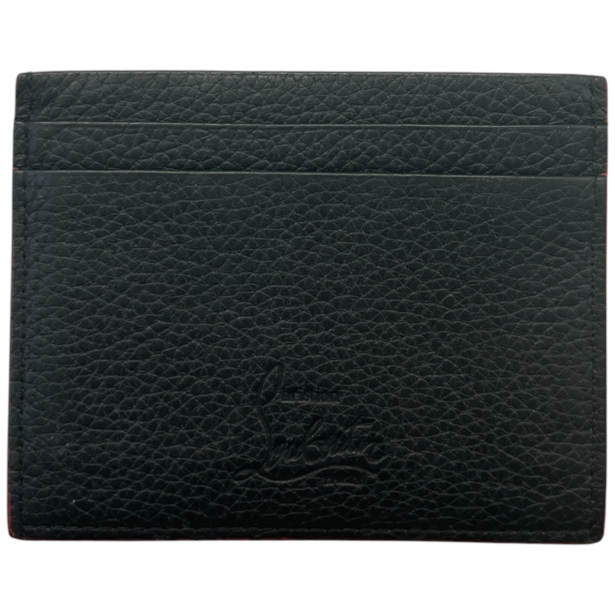 Spike Embellished Card Holder Black