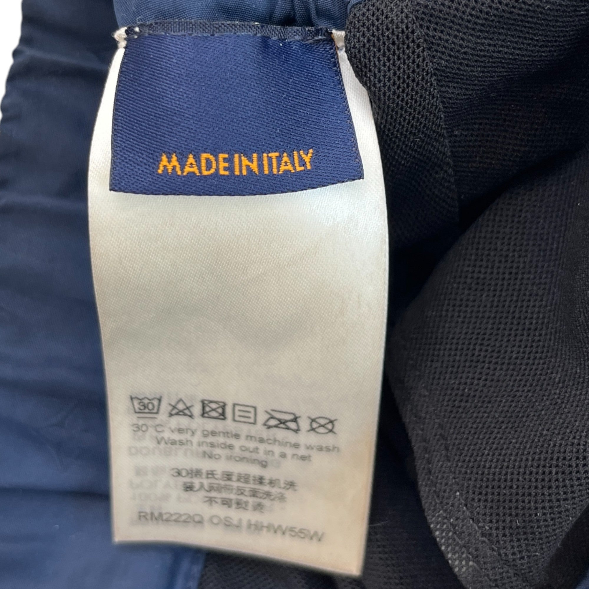 Men's Monogram 3D Pocket Swim Shorts Navy Size L