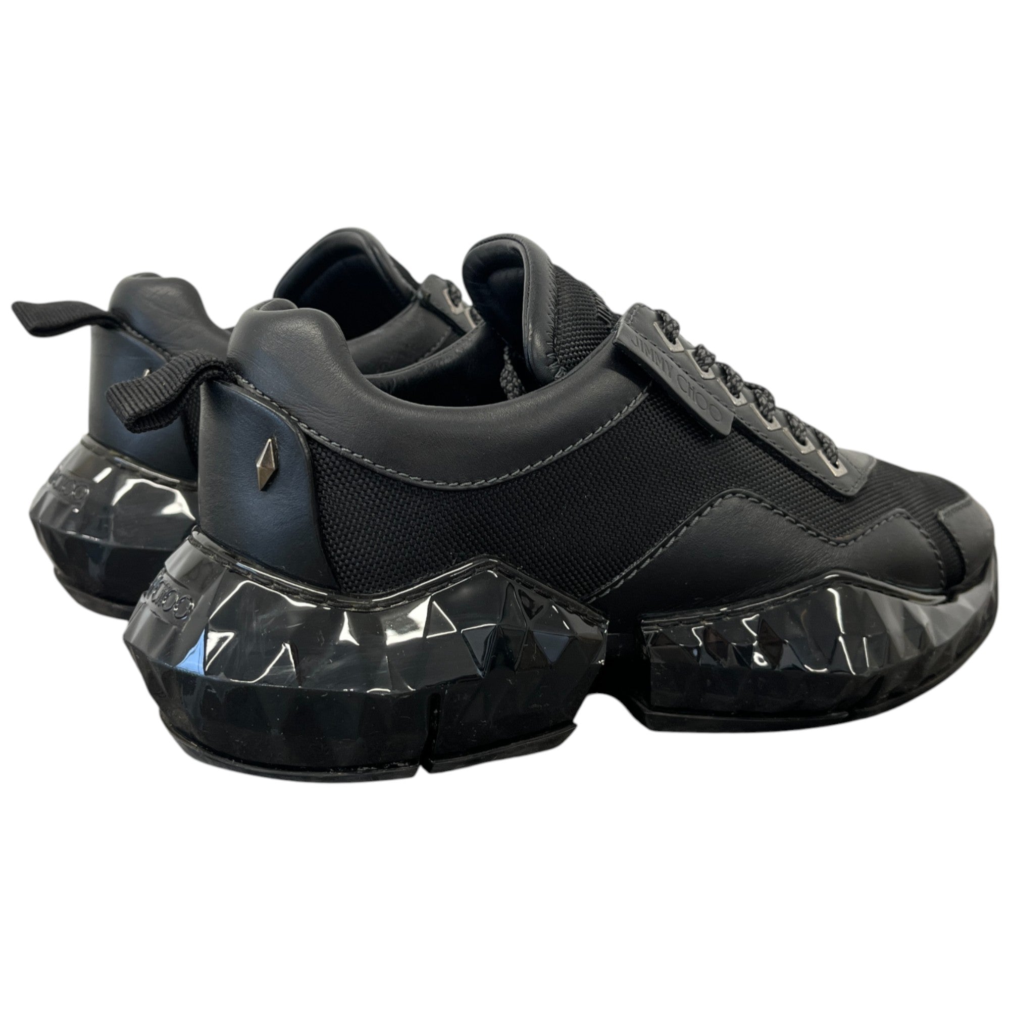 Men's Diamond Low Trainers Black Size EU 40 / UK 6