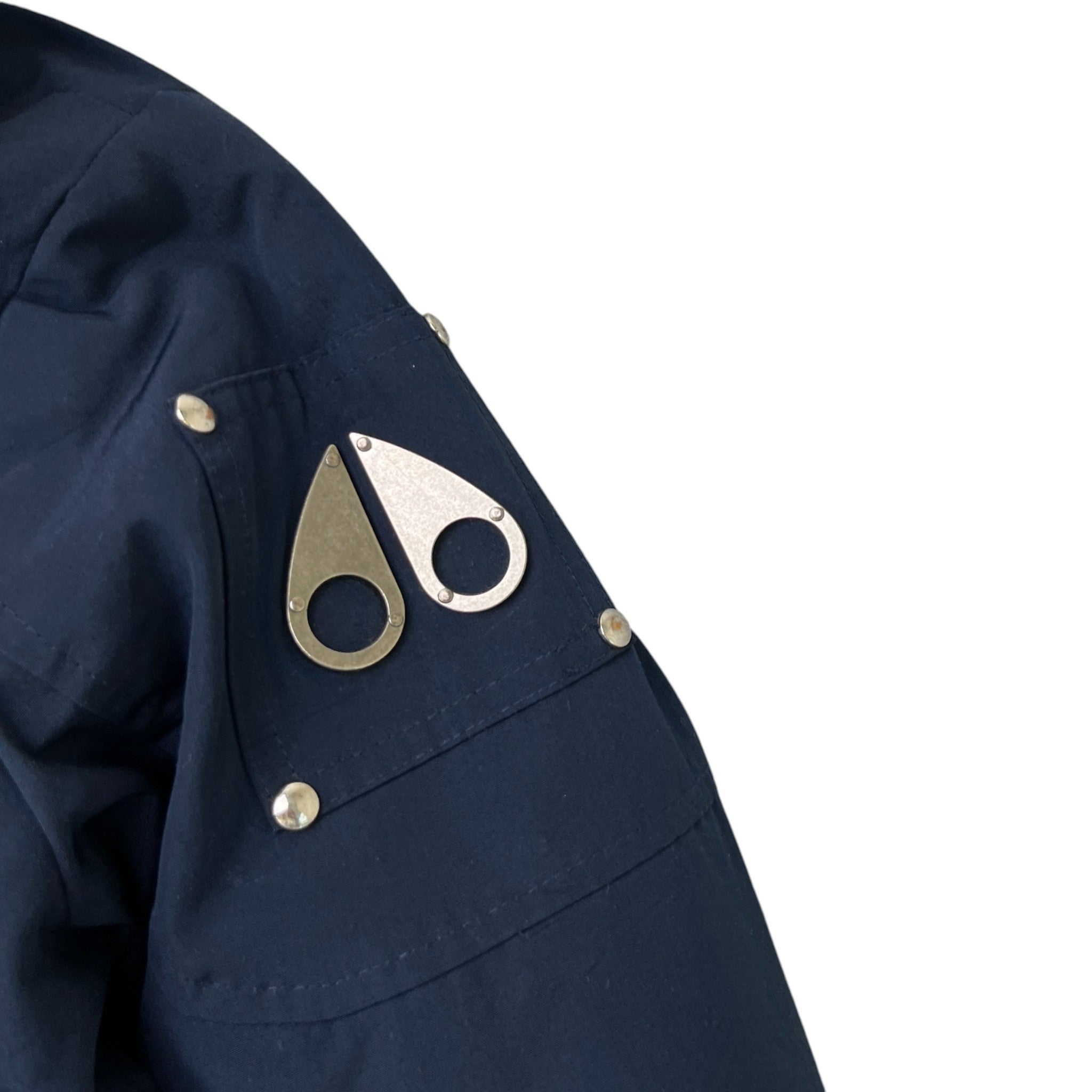 Men's 3Q Junior 10-12 Down Jacket Navy Size M