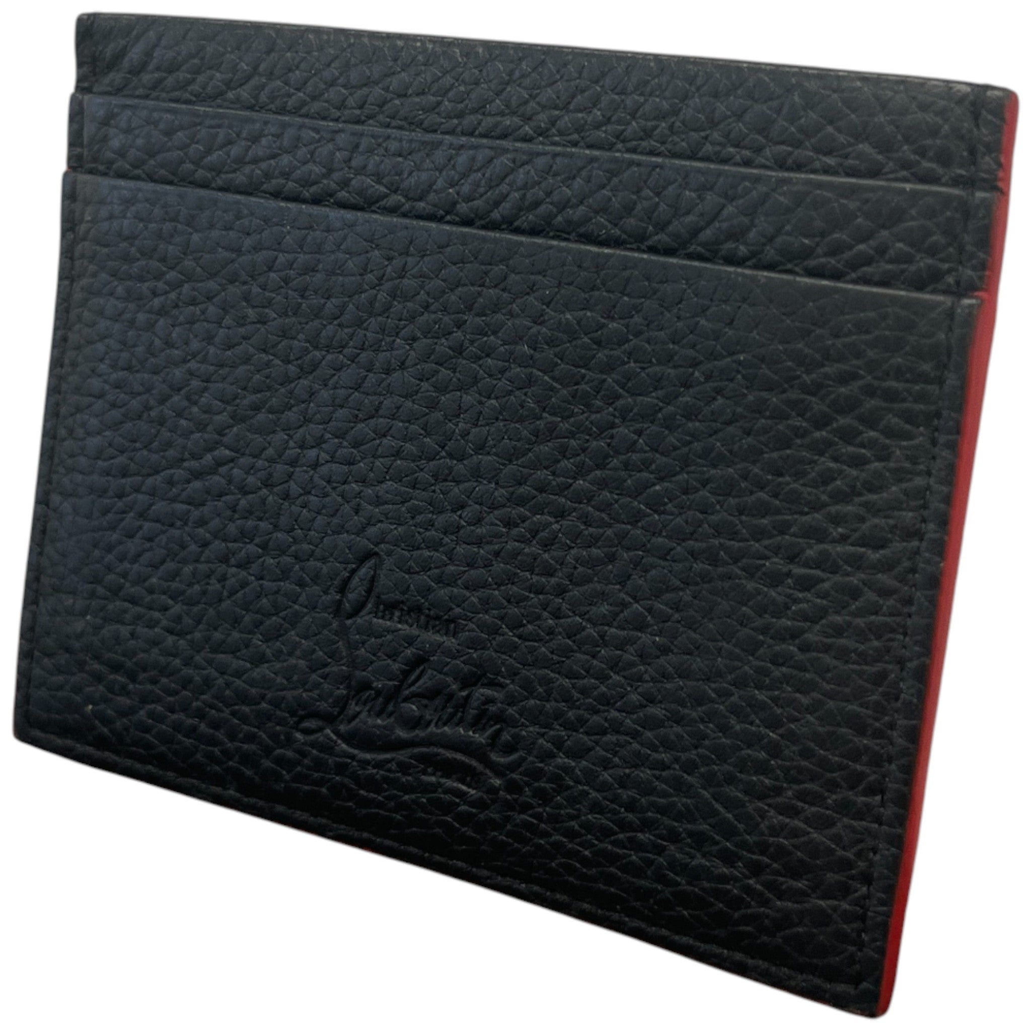 Spike Embellished Card Holder Black