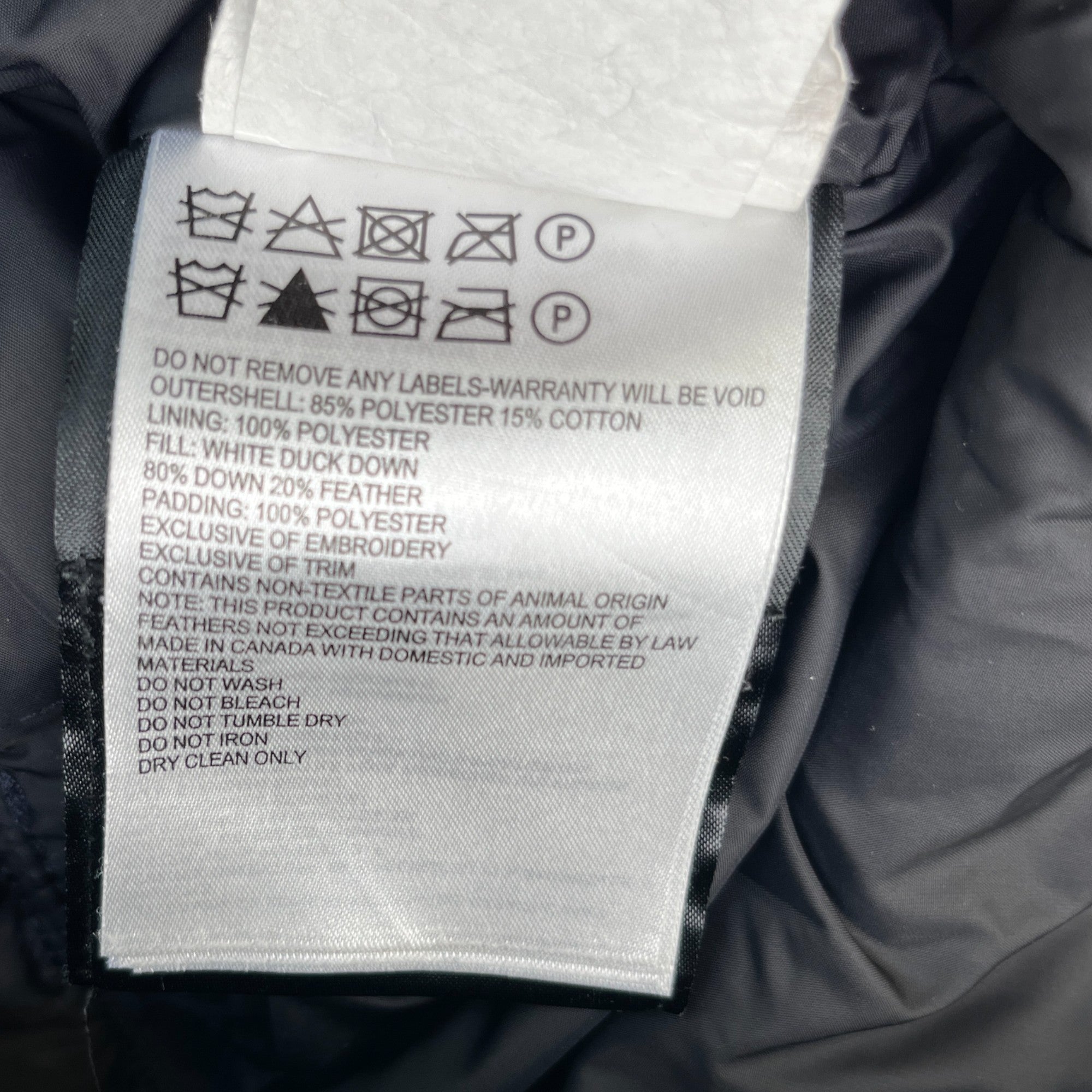 Women's Trillium Parka Down Jacket Navy Size S