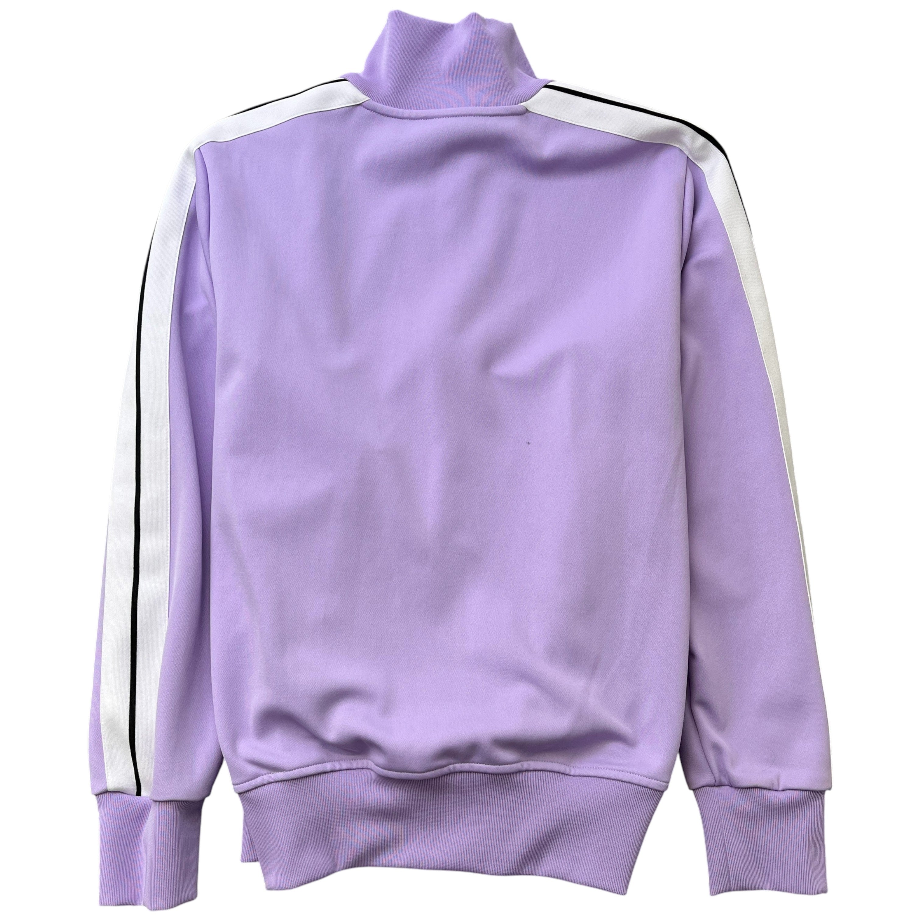 Men's Stripe Logo Track Jacket Purple Size L