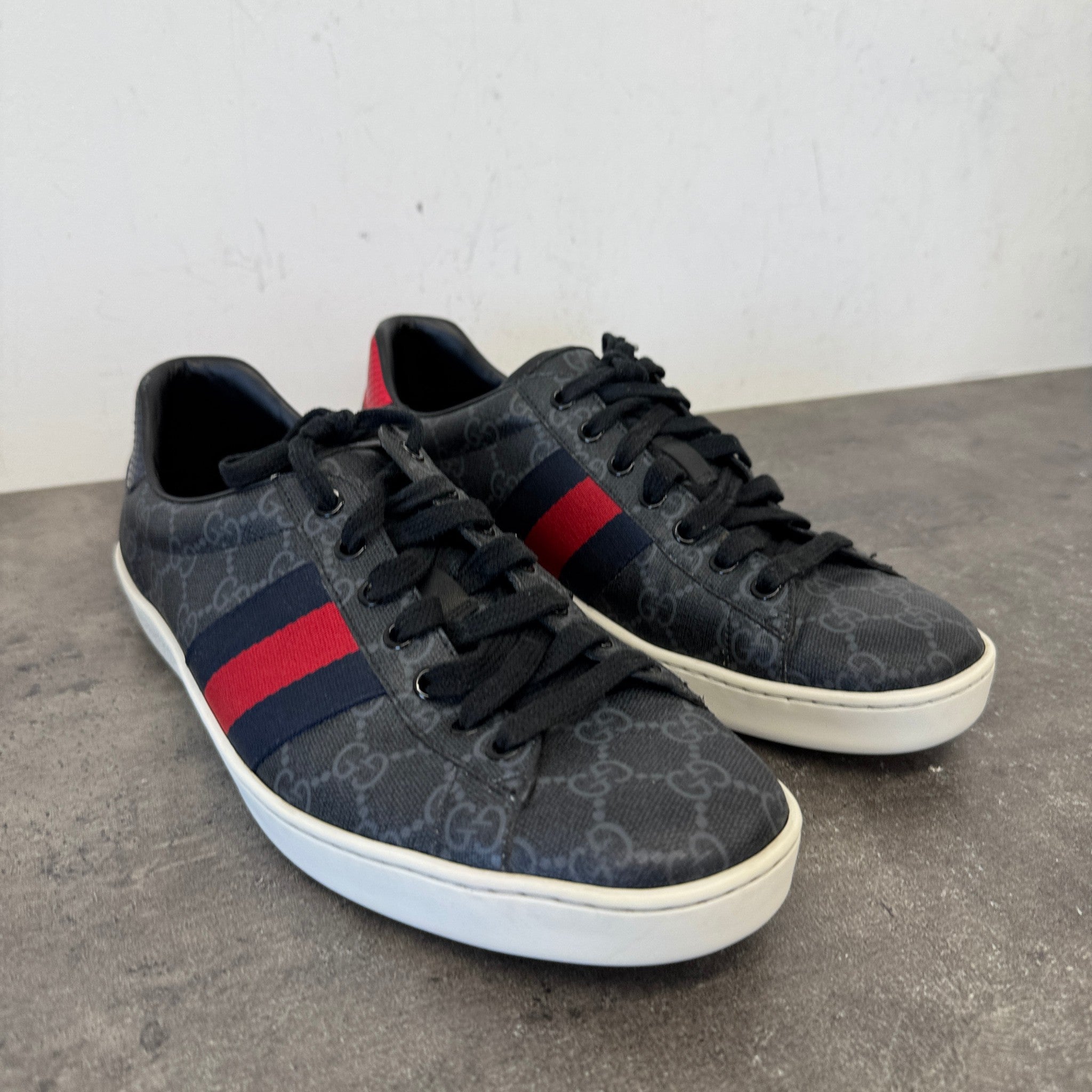 Men's Ace Gg Supreme Low Trainers Black Size EU 42 / UK 8