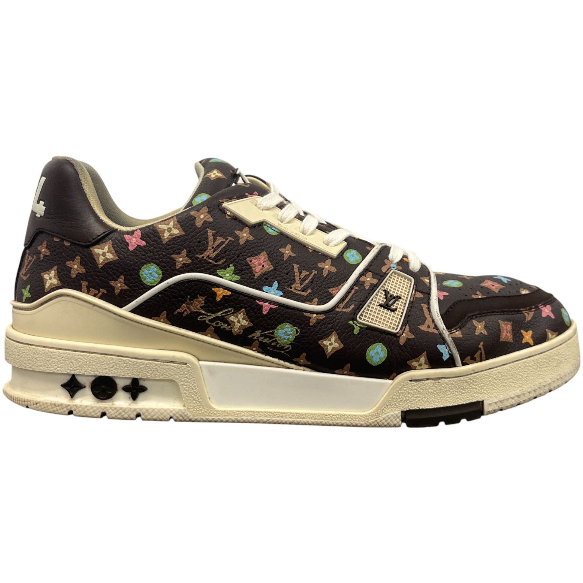 Men's X Tyler The Creator Lv Low Trainers Brown Size EU 42 / UK 8