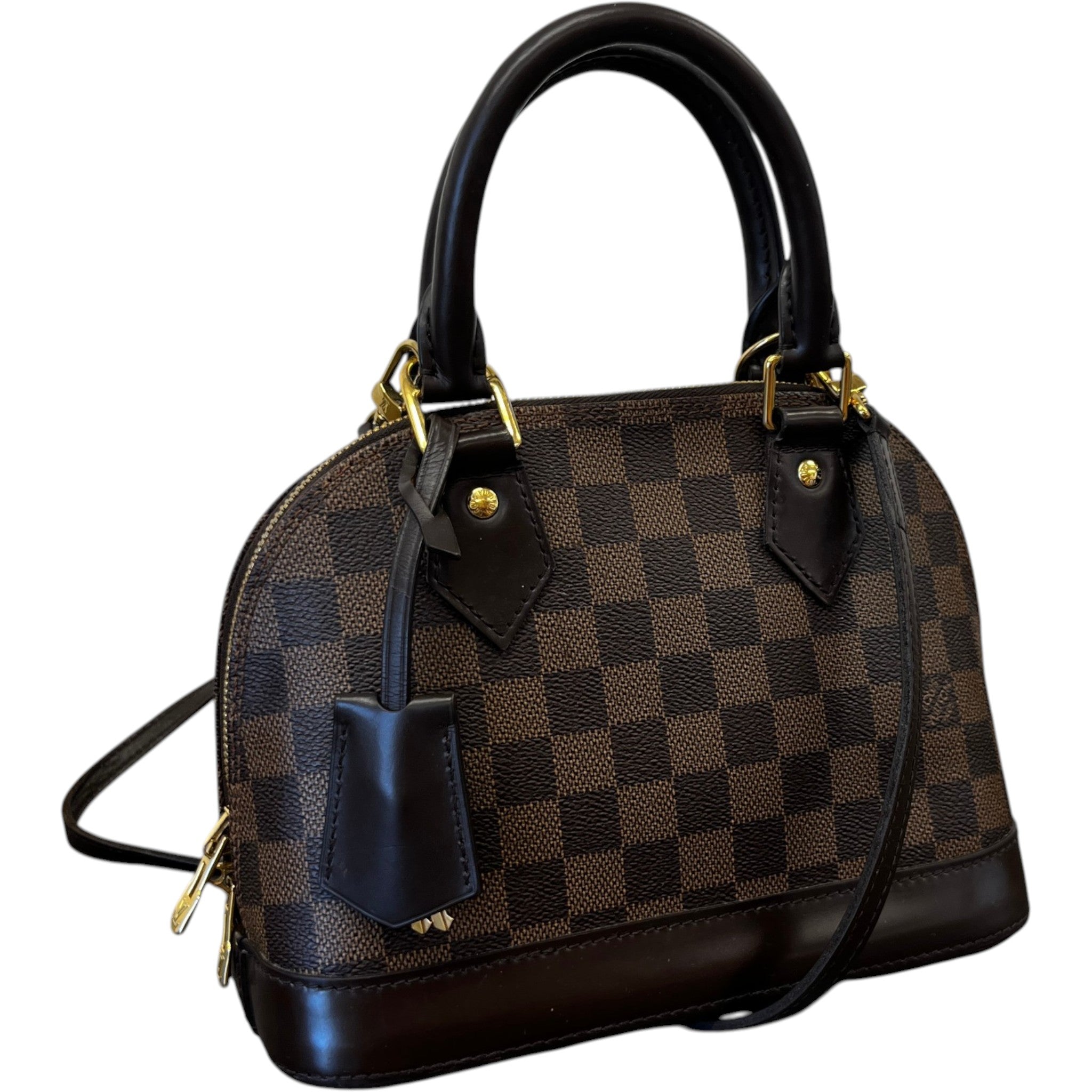 Women's Damier Ebene Alma Bb Bag Brown