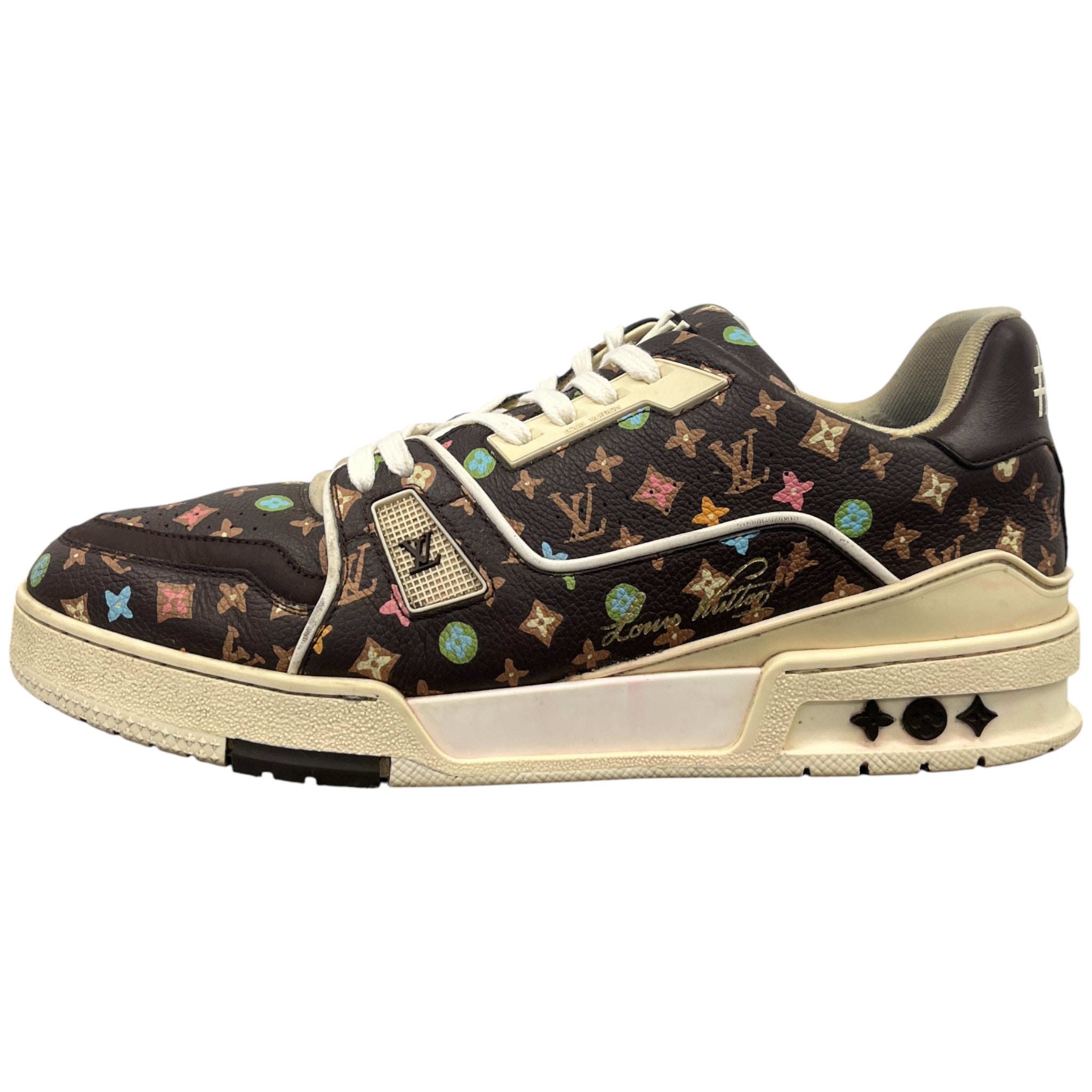 Men's X Tyler The Creator Lv Low Trainers Brown Size EU 42 / UK 8