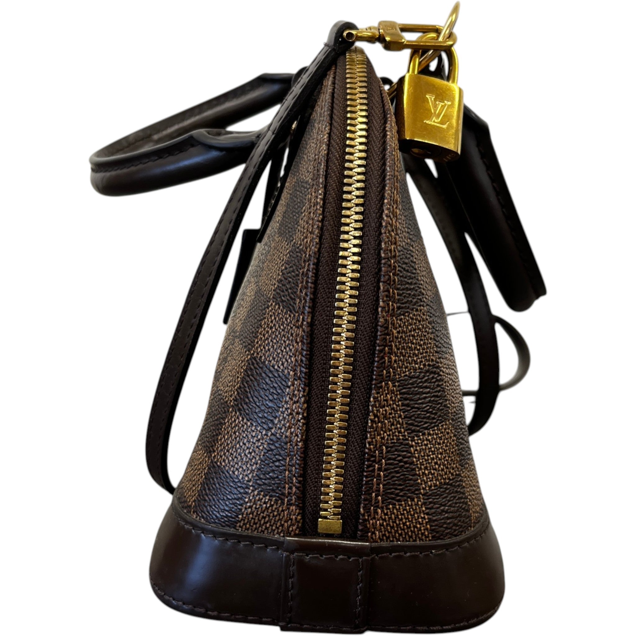 Women's Damier Ebene Alma Bb Bag Brown