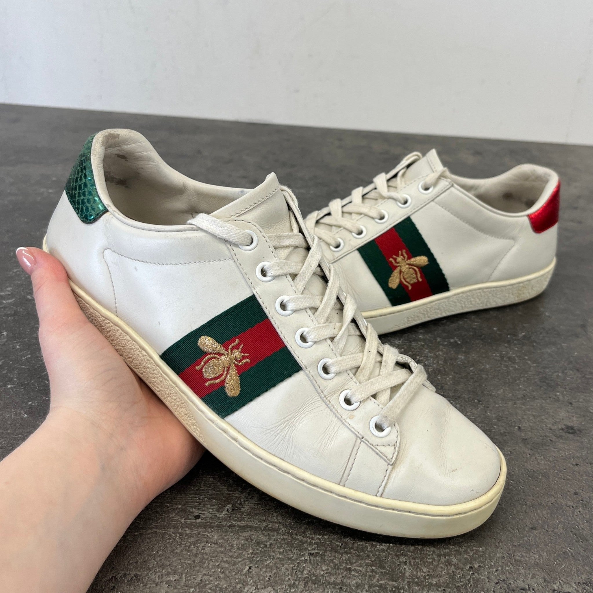 Women's Ace Low Trainers White Size EU 37.5 / UK 4.5