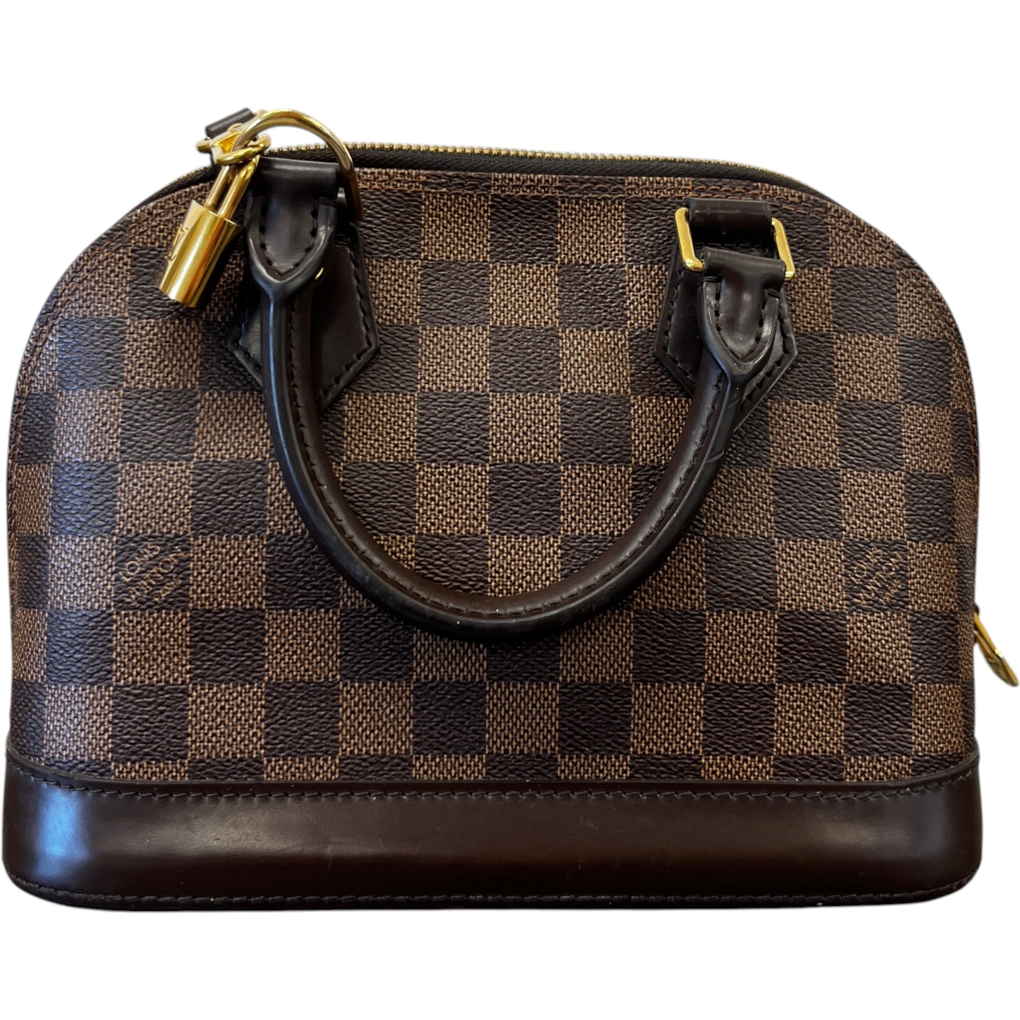 Women's Damier Ebene Alma Bb Bag Brown