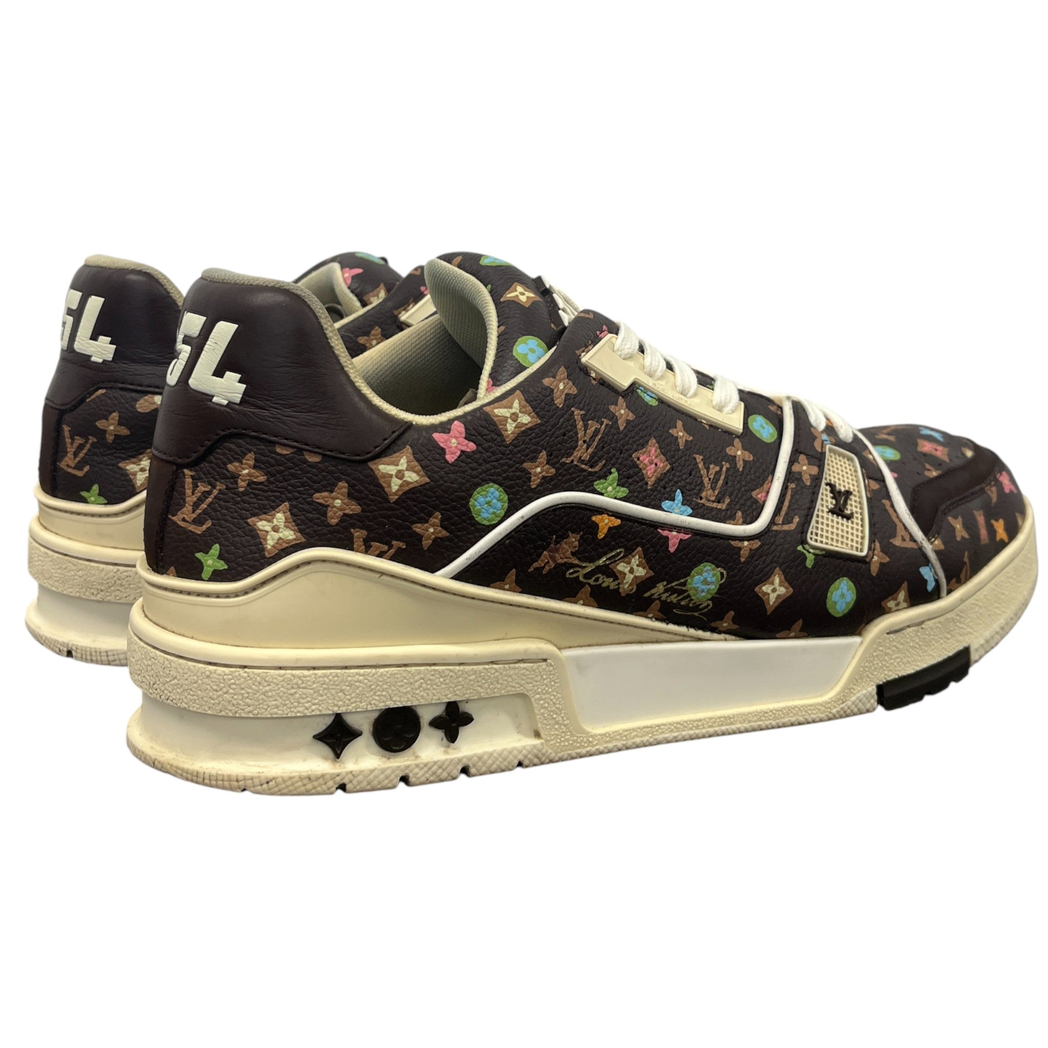 Men's X Tyler The Creator Lv Low Trainers Brown Size EU 42 / UK 8