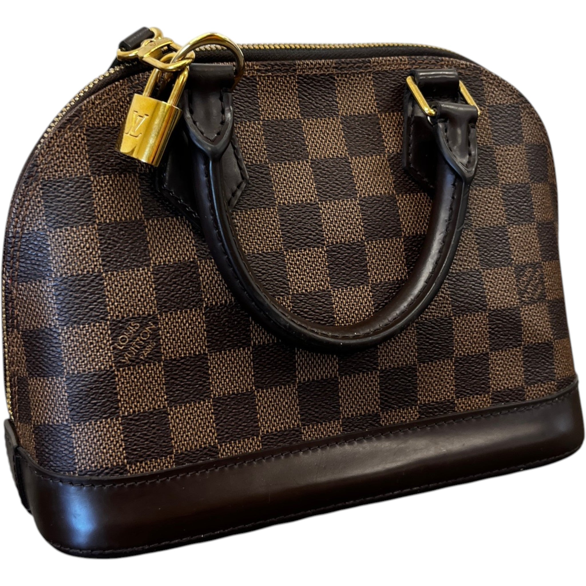 Women's Damier Ebene Alma Bb Bag Brown