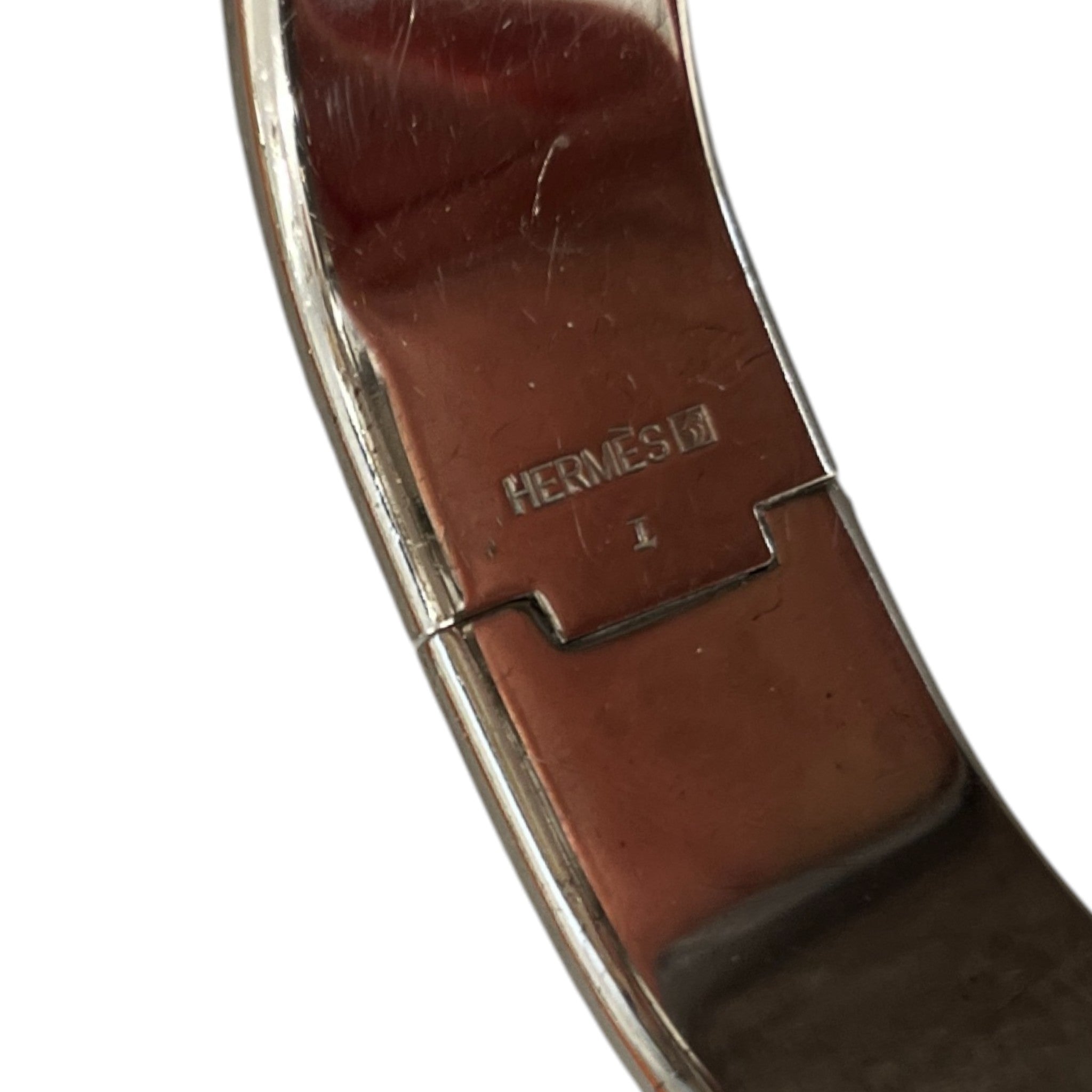 Women's Clic H Bracelet Brown Size L