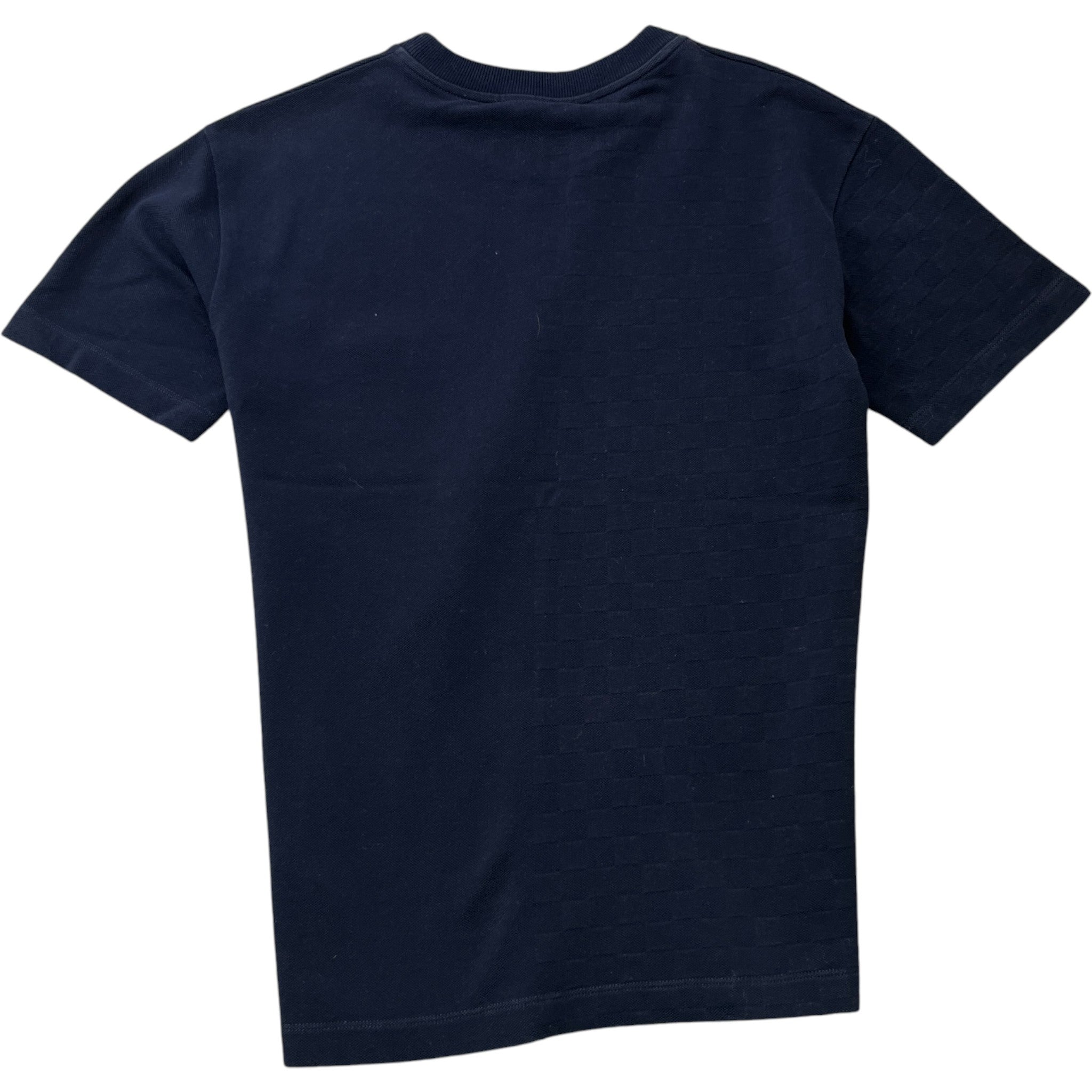 Men's Half Damier Pocket T-Shirt Navy Size XS