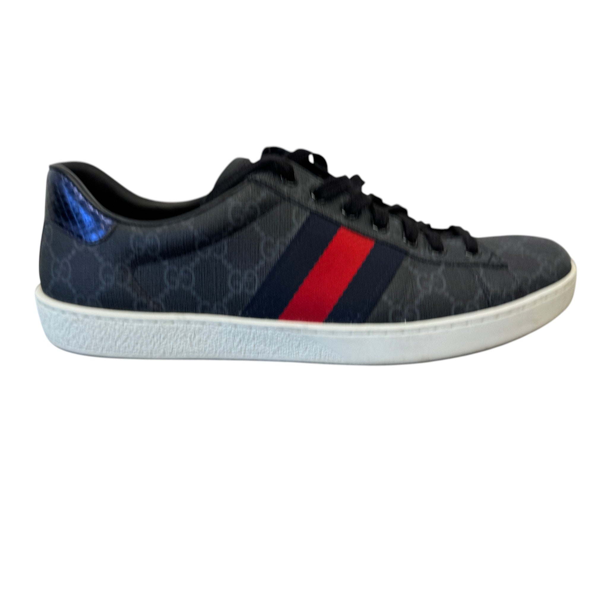 Men's Gg Supreme Ace Low Trainers Black Size EU 42 / UK 8