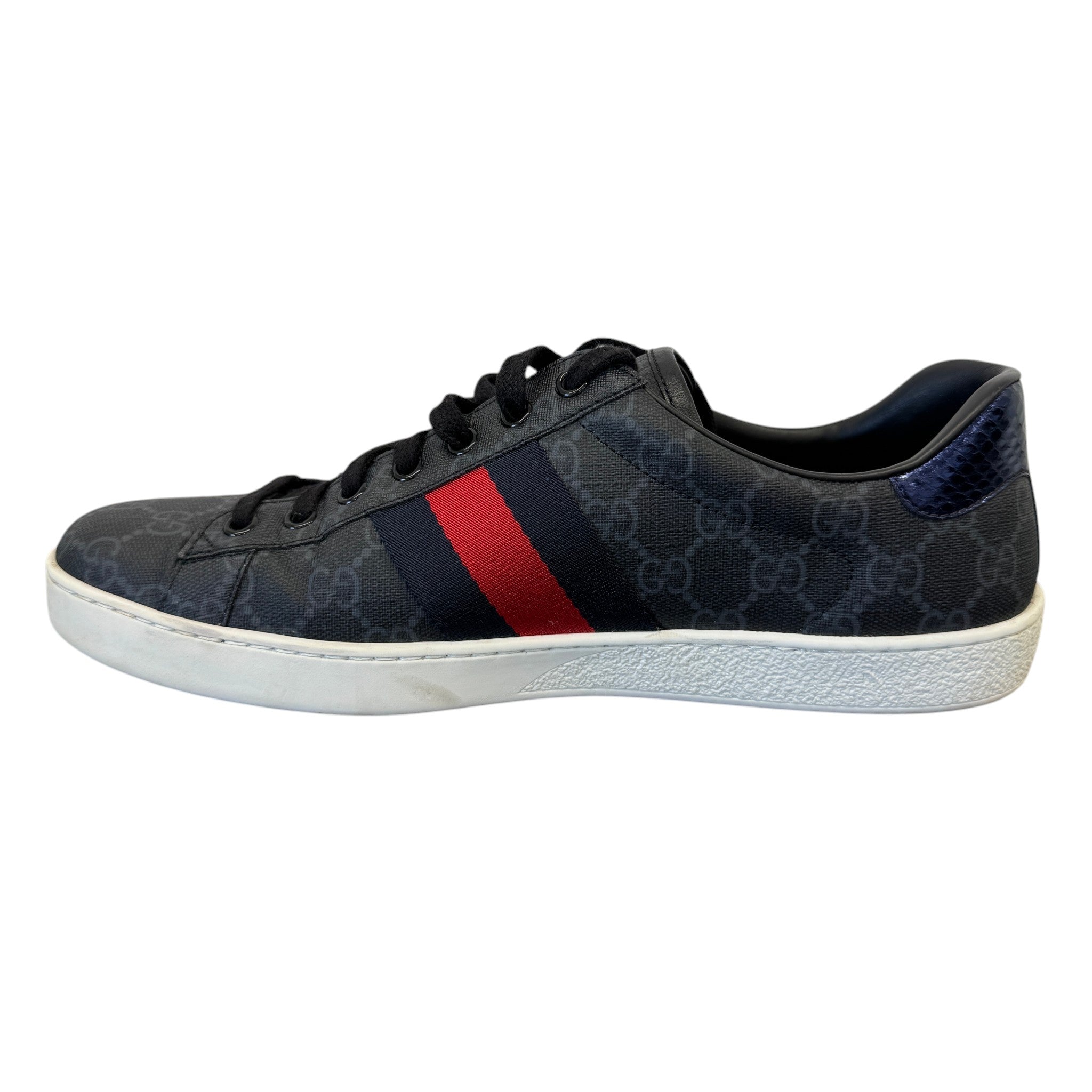 Men's Gg Supreme Ace Low Trainers Black Size EU 42 / UK 8