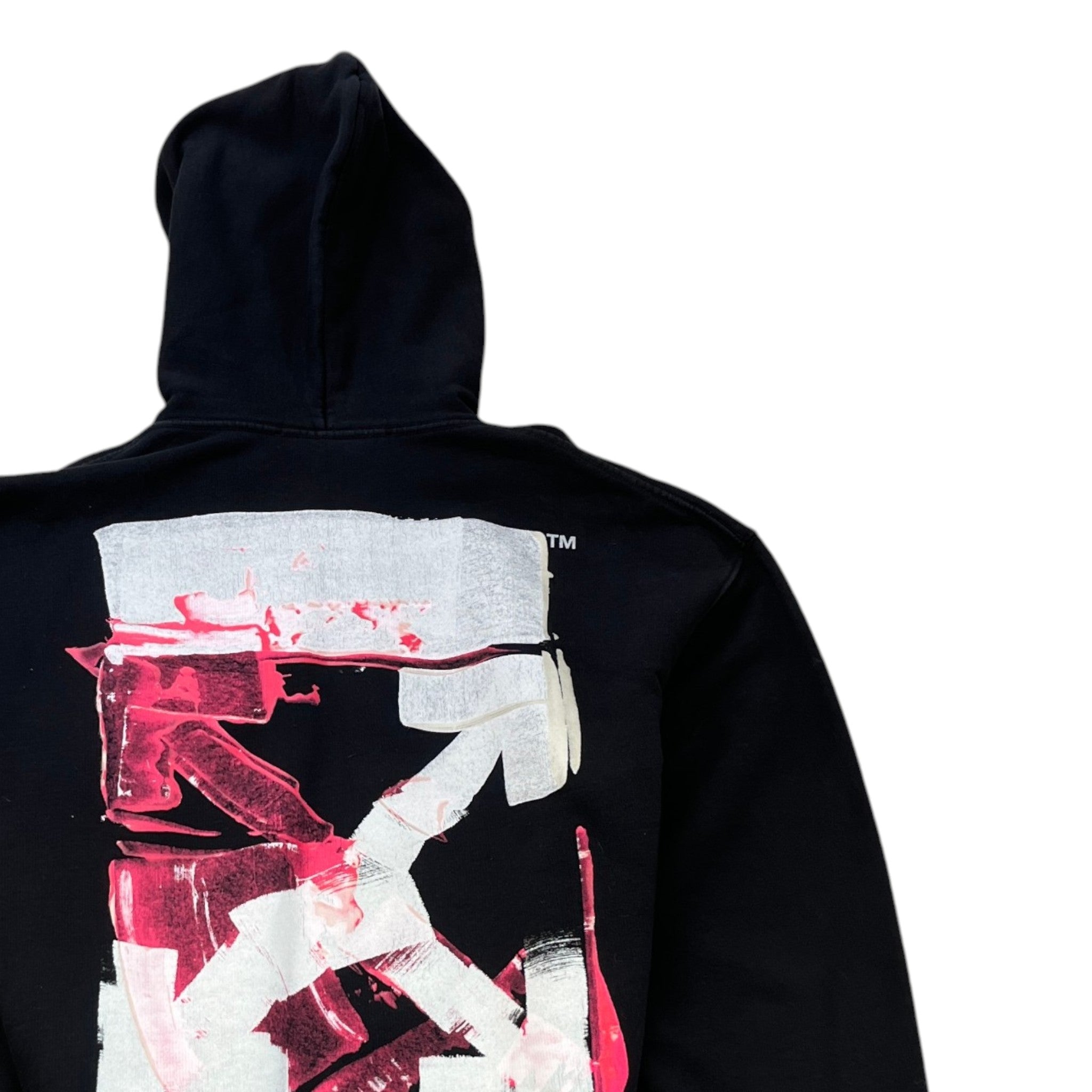 Men's Arrow Logo Hoodie Black Size L