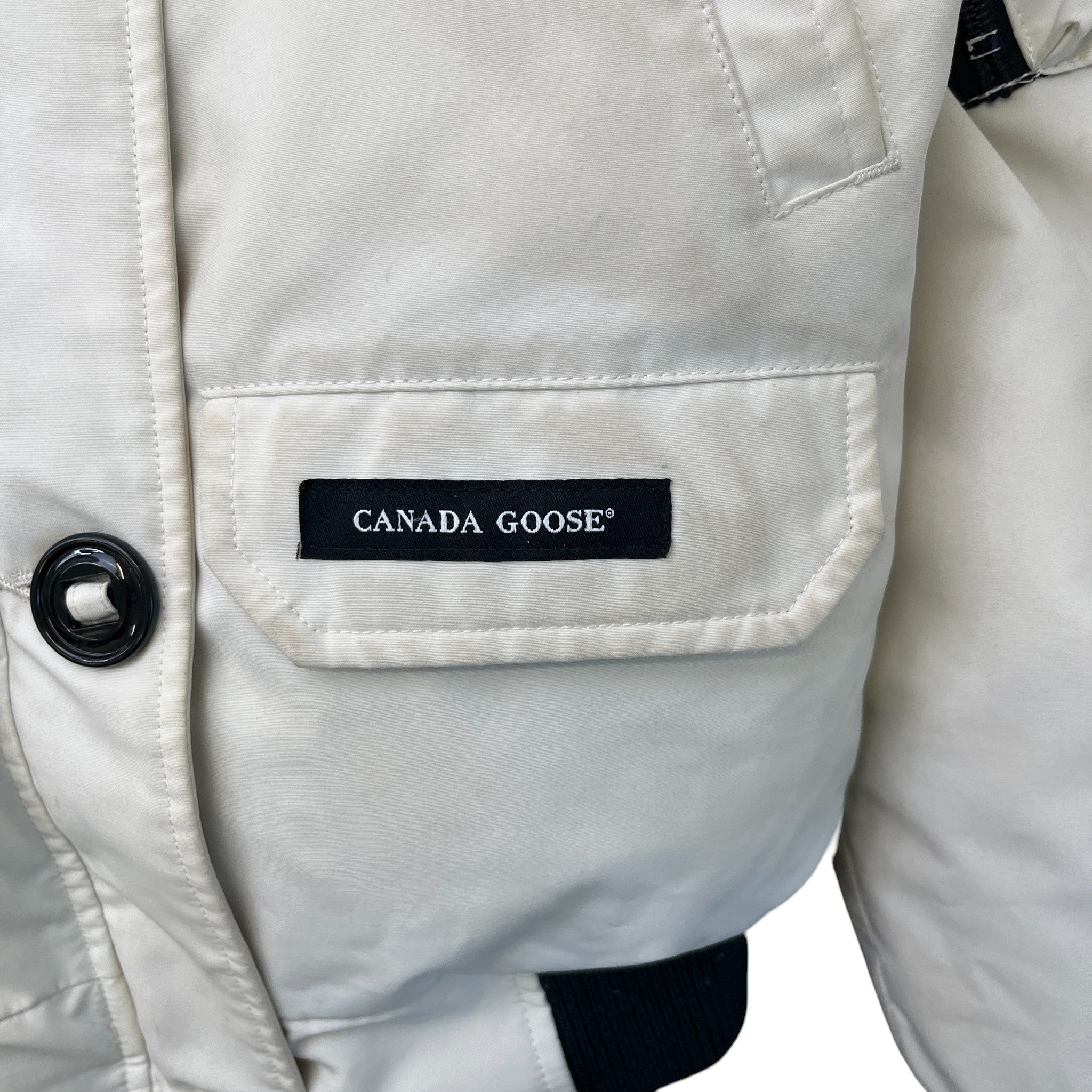 Women's Chilliwack Bomber Down Jacket White Size S