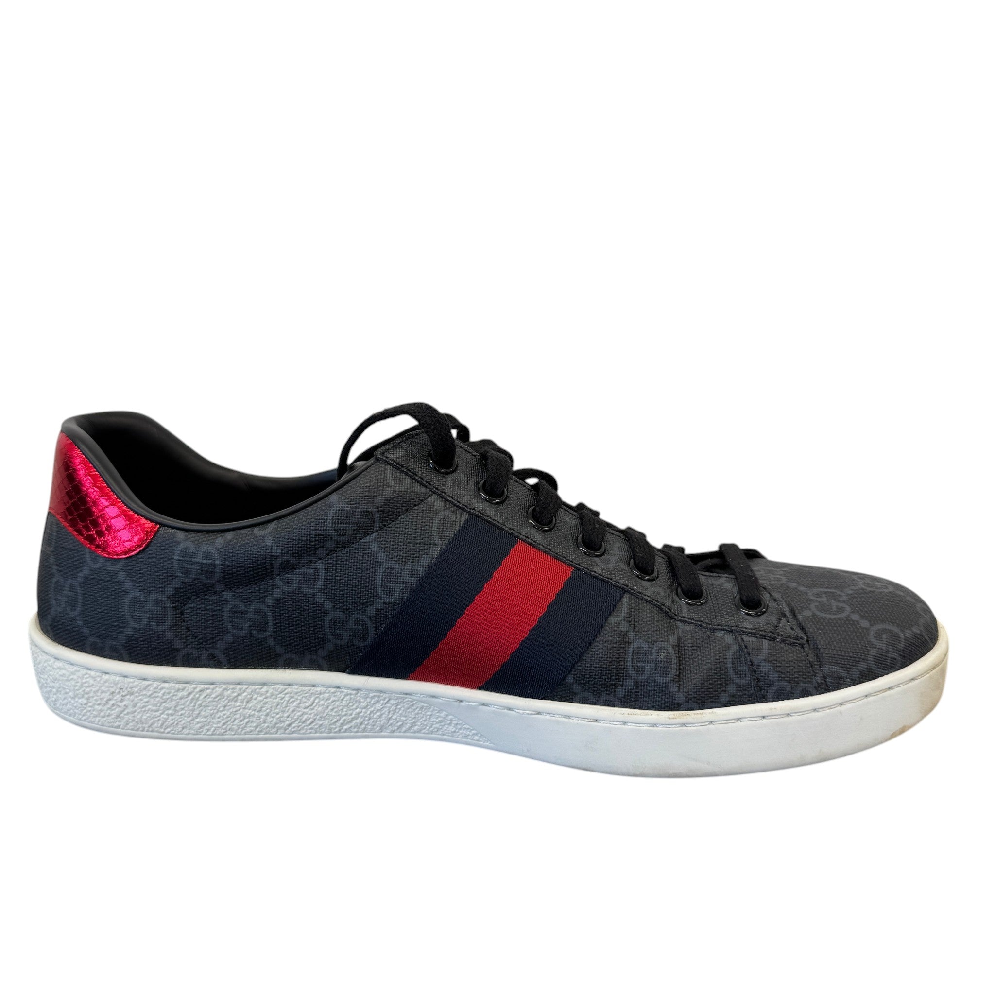 Men's Gg Supreme Ace Low Trainers Black Size EU 42 / UK 8