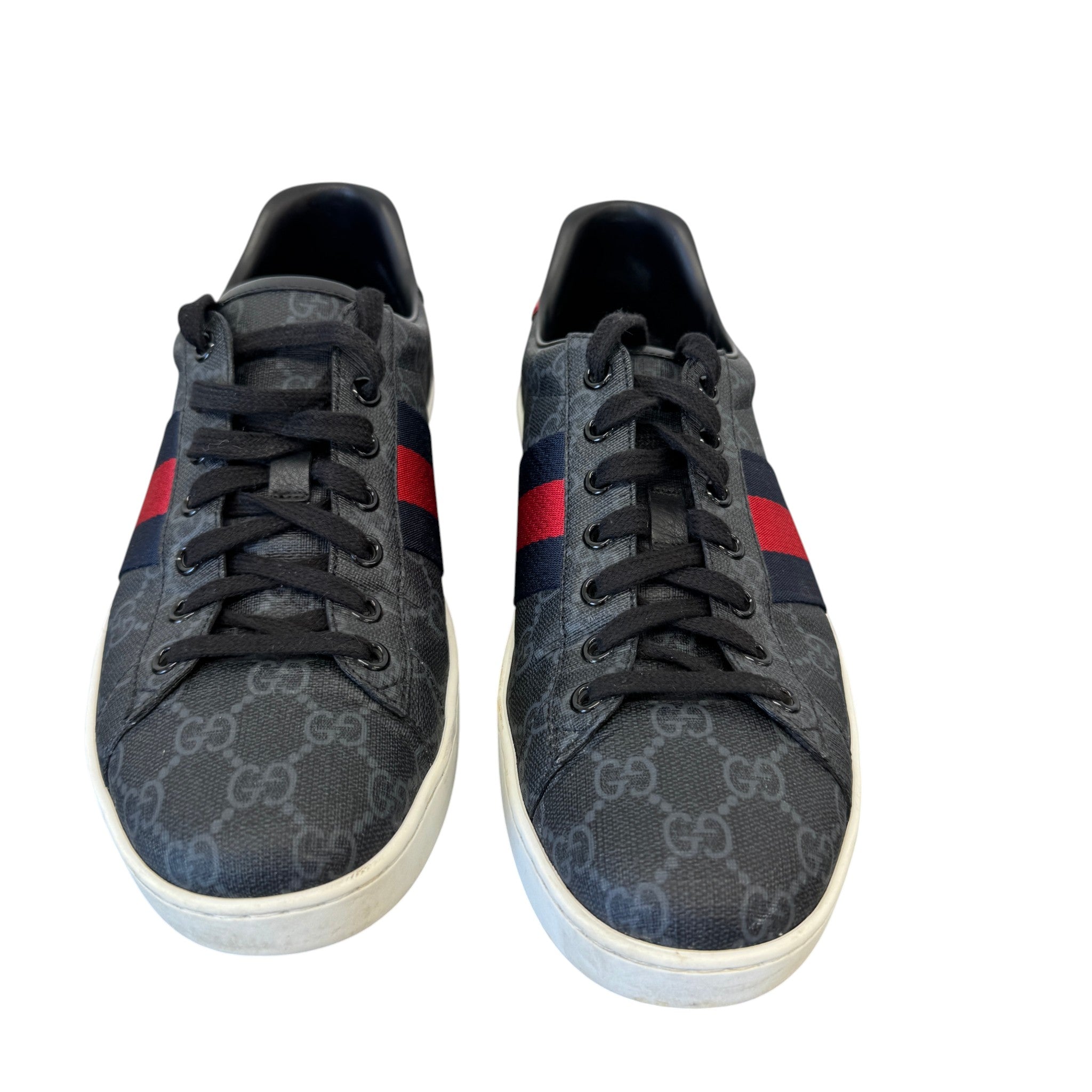 Men's Gg Supreme Ace Low Trainers Black Size EU 42 / UK 8